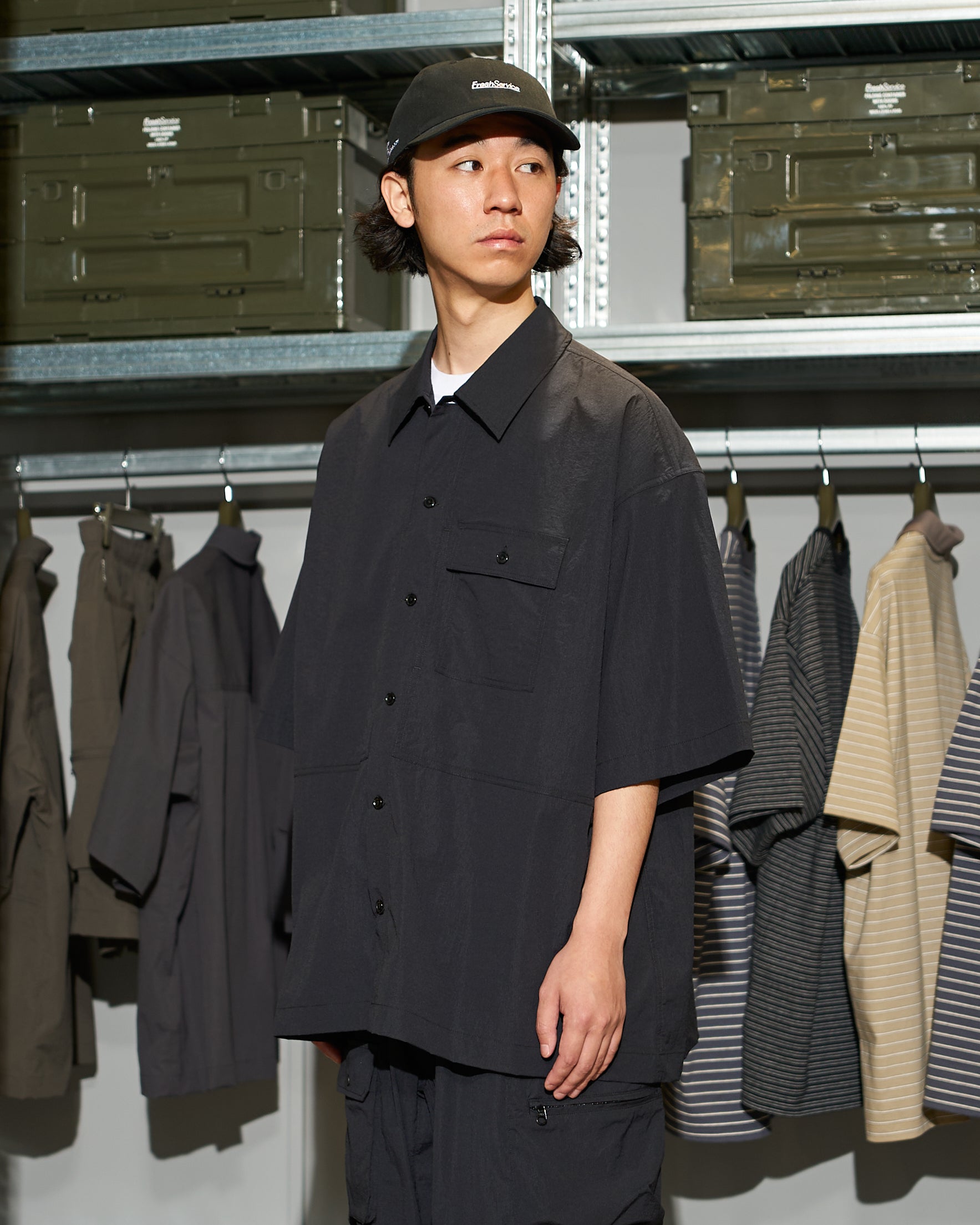 【LIMITED】【5/23(土)発売】DRY FLEX NYLON FIELD POCKET SHIRT
