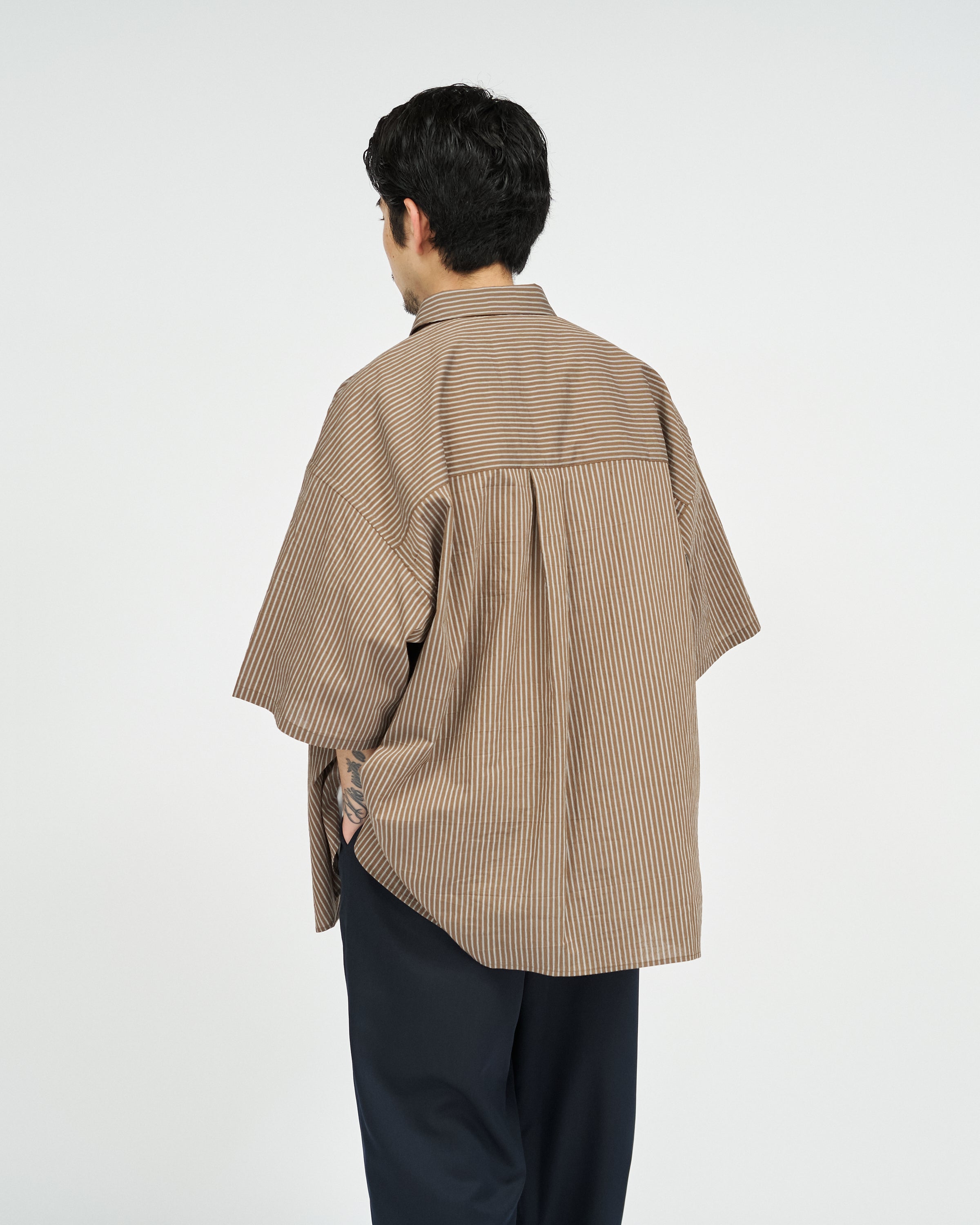 【5/30(土)発売】HRAFTeX® S/S STRIPE SHIRT