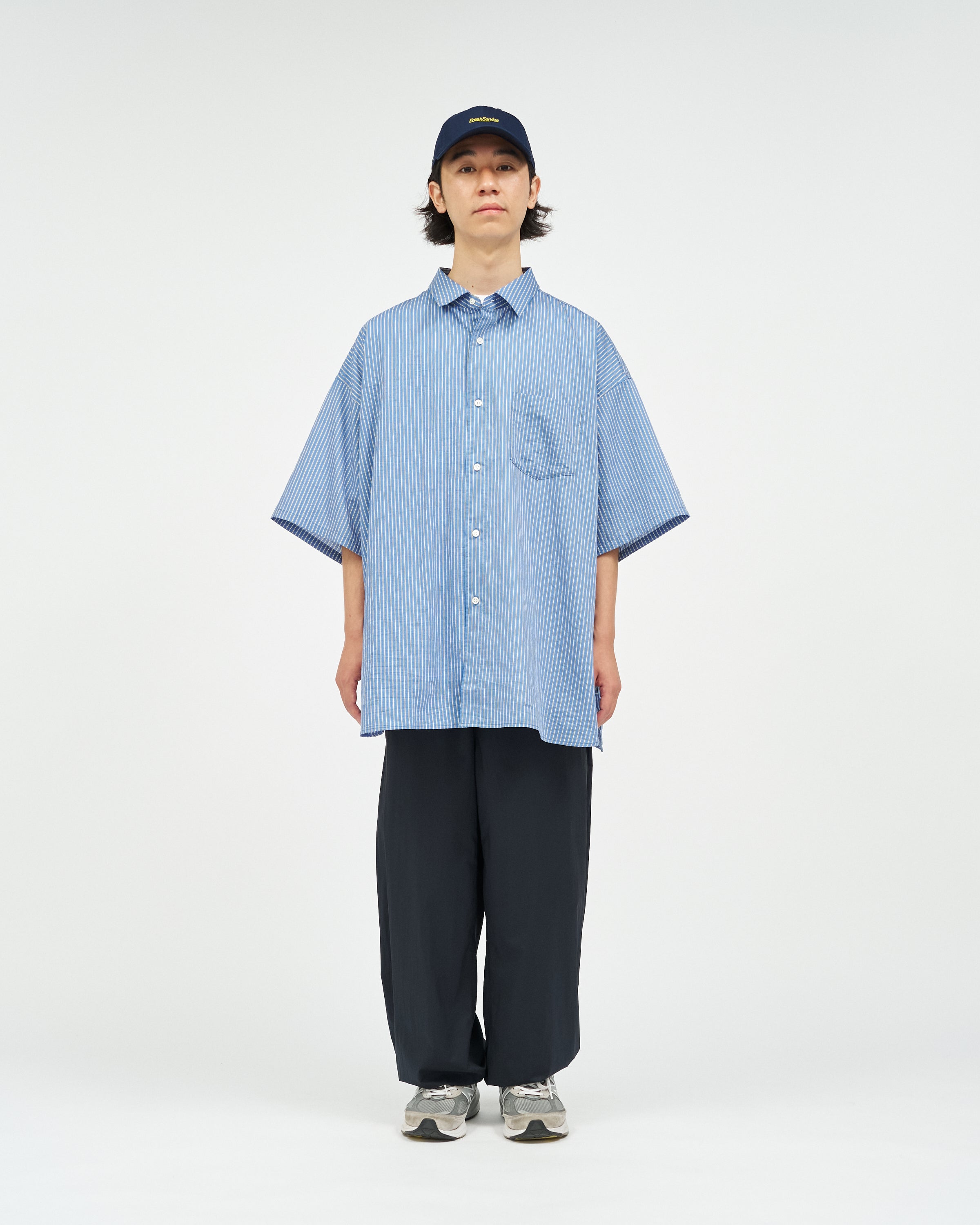 【5/30(土)発売】HRAFTeX® S/S STRIPE SHIRT