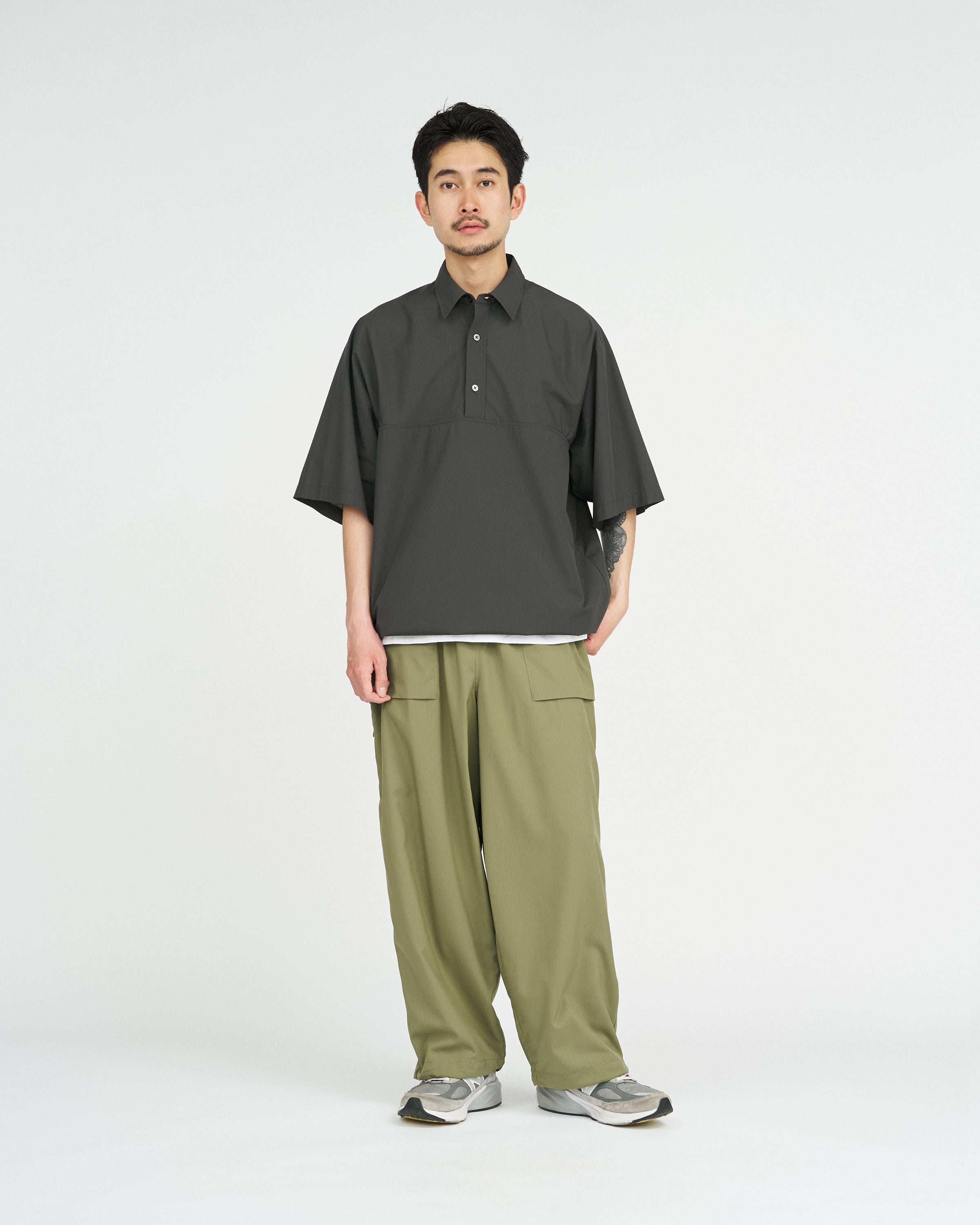 【6/13(土)発売】COOL TECH POPLIN S/S ANORAK SHIRT