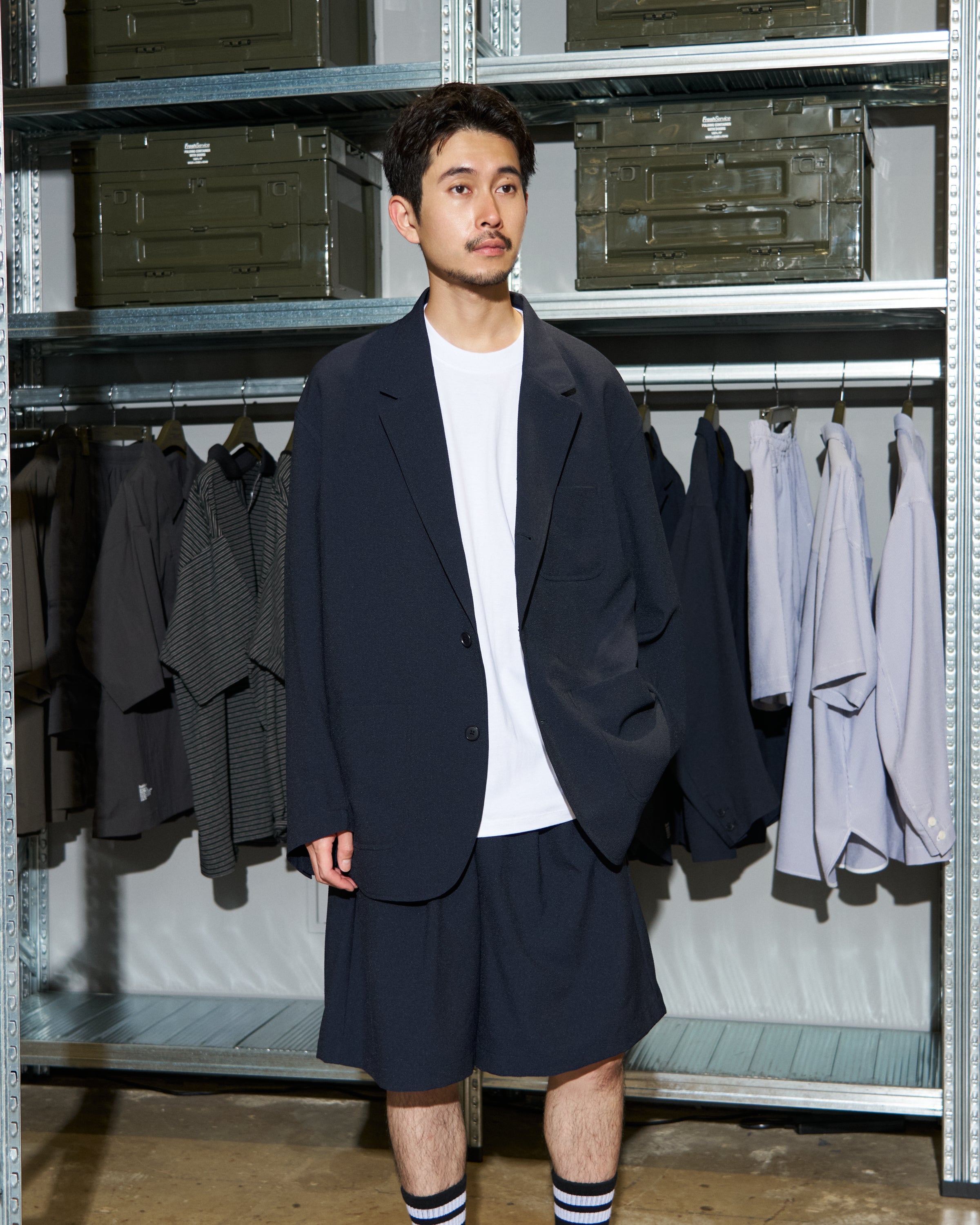 【6/13(土)発売】【LIMITED】SEERSUCKER STRIPE BLAZER