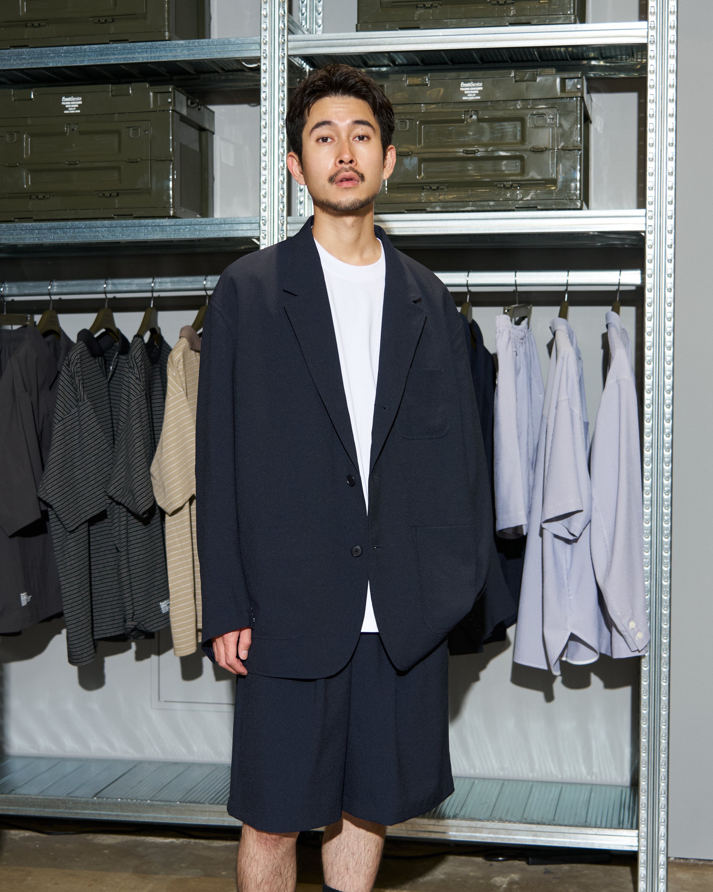 【6/13(土)発売】【LIMITED】SEERSUCKER STRIPE BLAZER