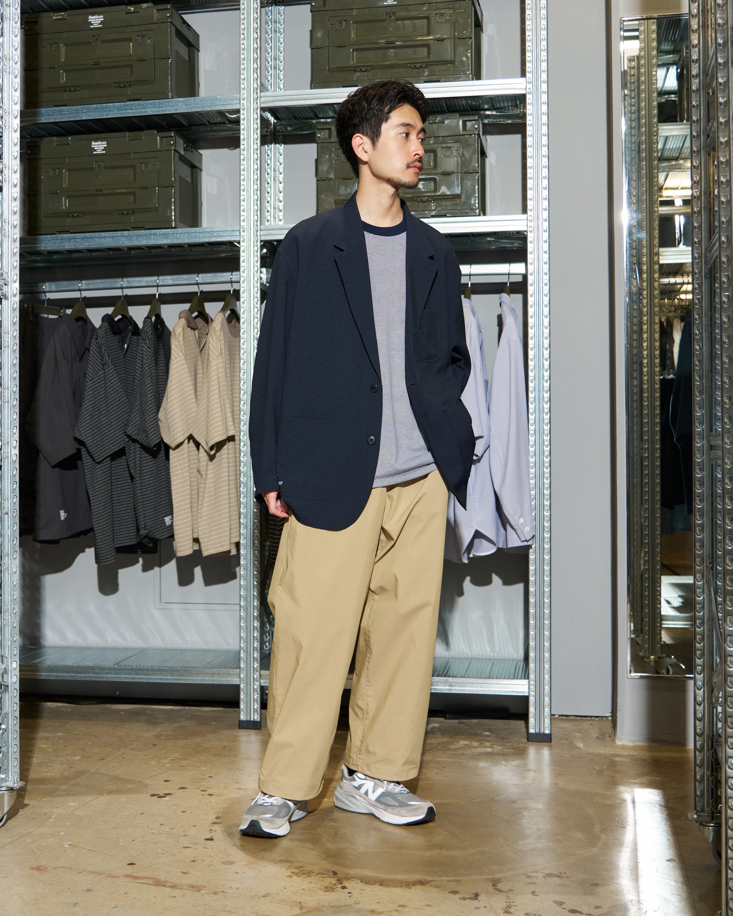 【6/13(土)発売】【LIMITED】SEERSUCKER STRIPE BLAZER