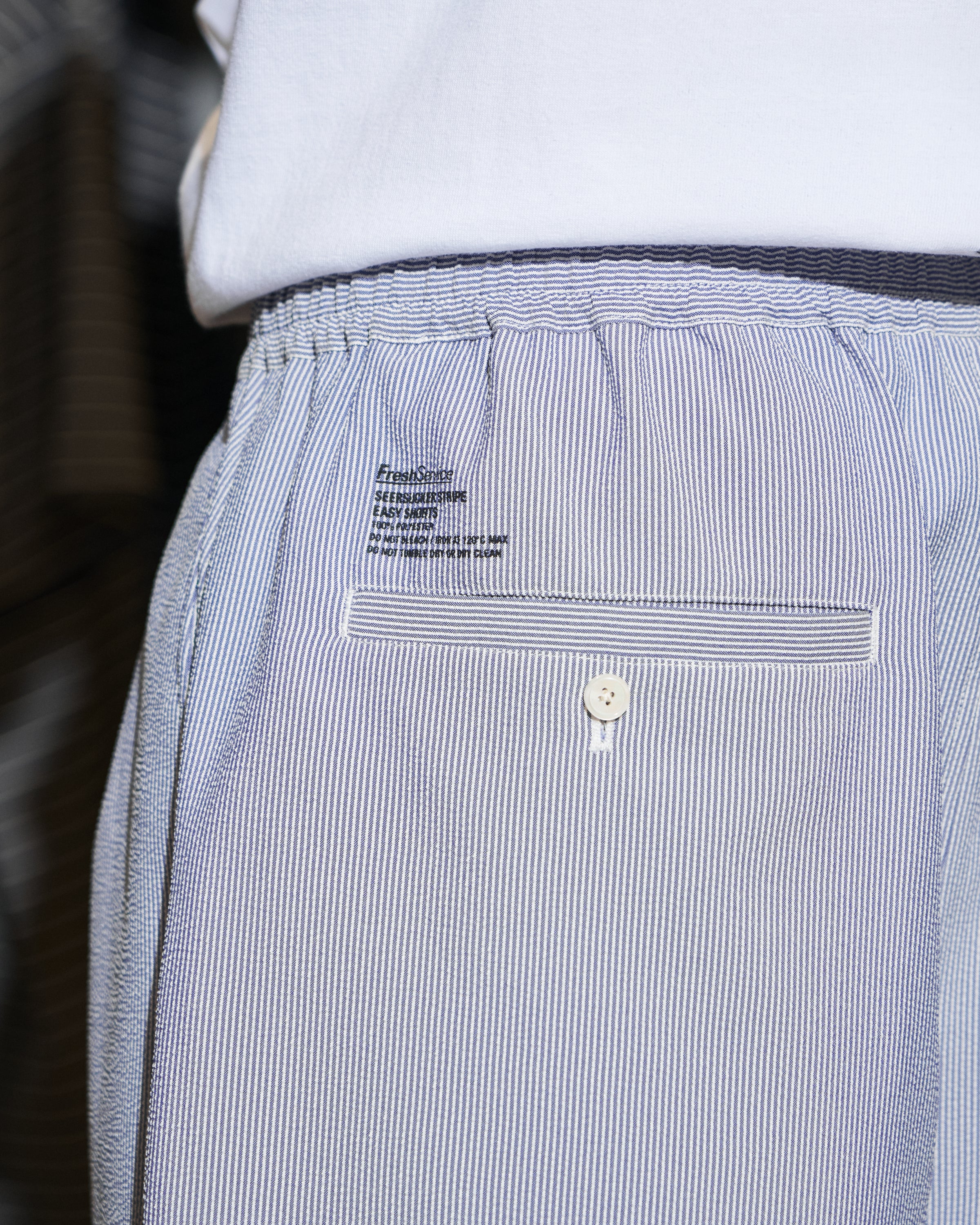 【6/13(土)発売】【LIMITED】SEERSUCKER STRIPE EASY SHORTS