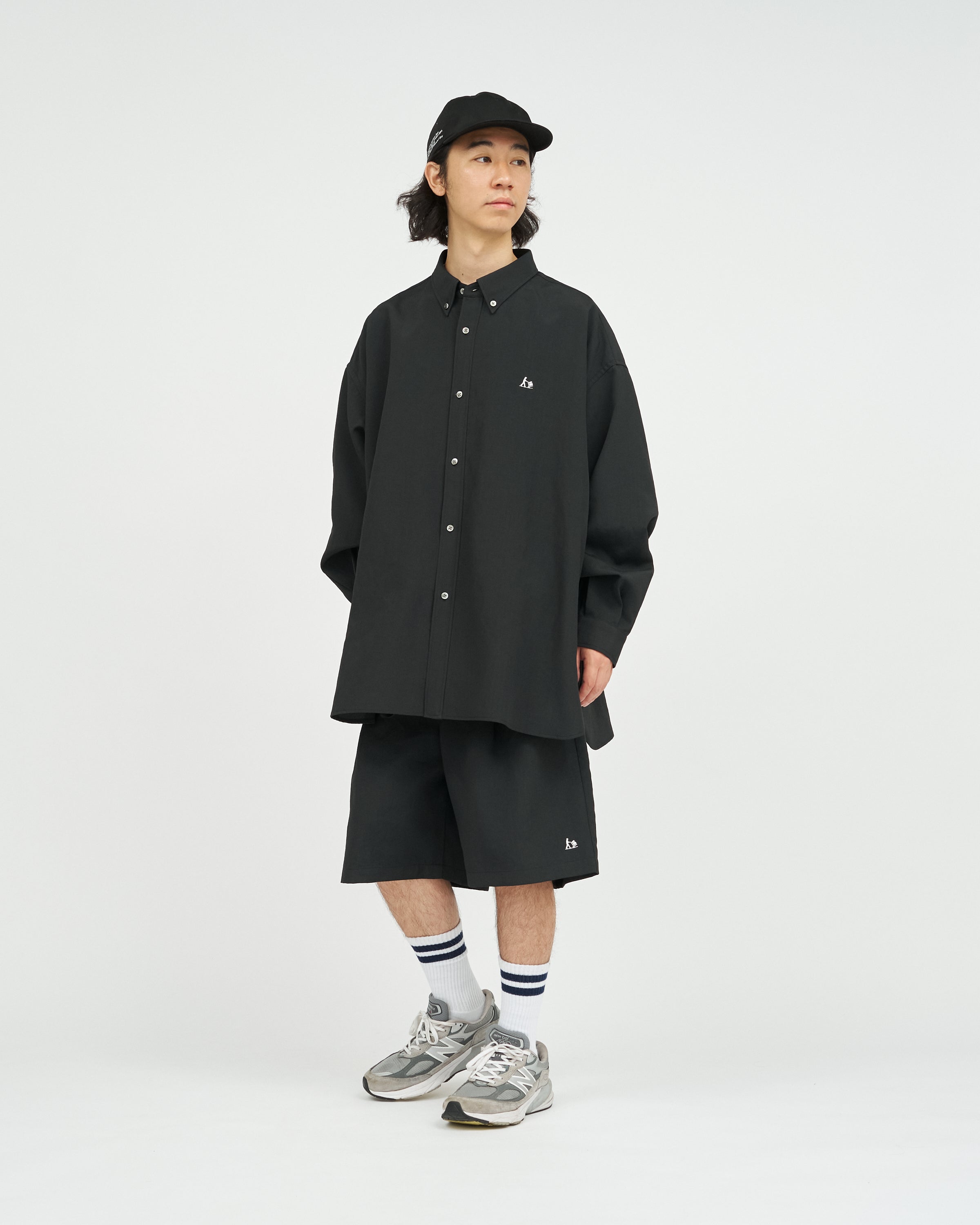 DRY WASHER POPLIN EASY SHORTS