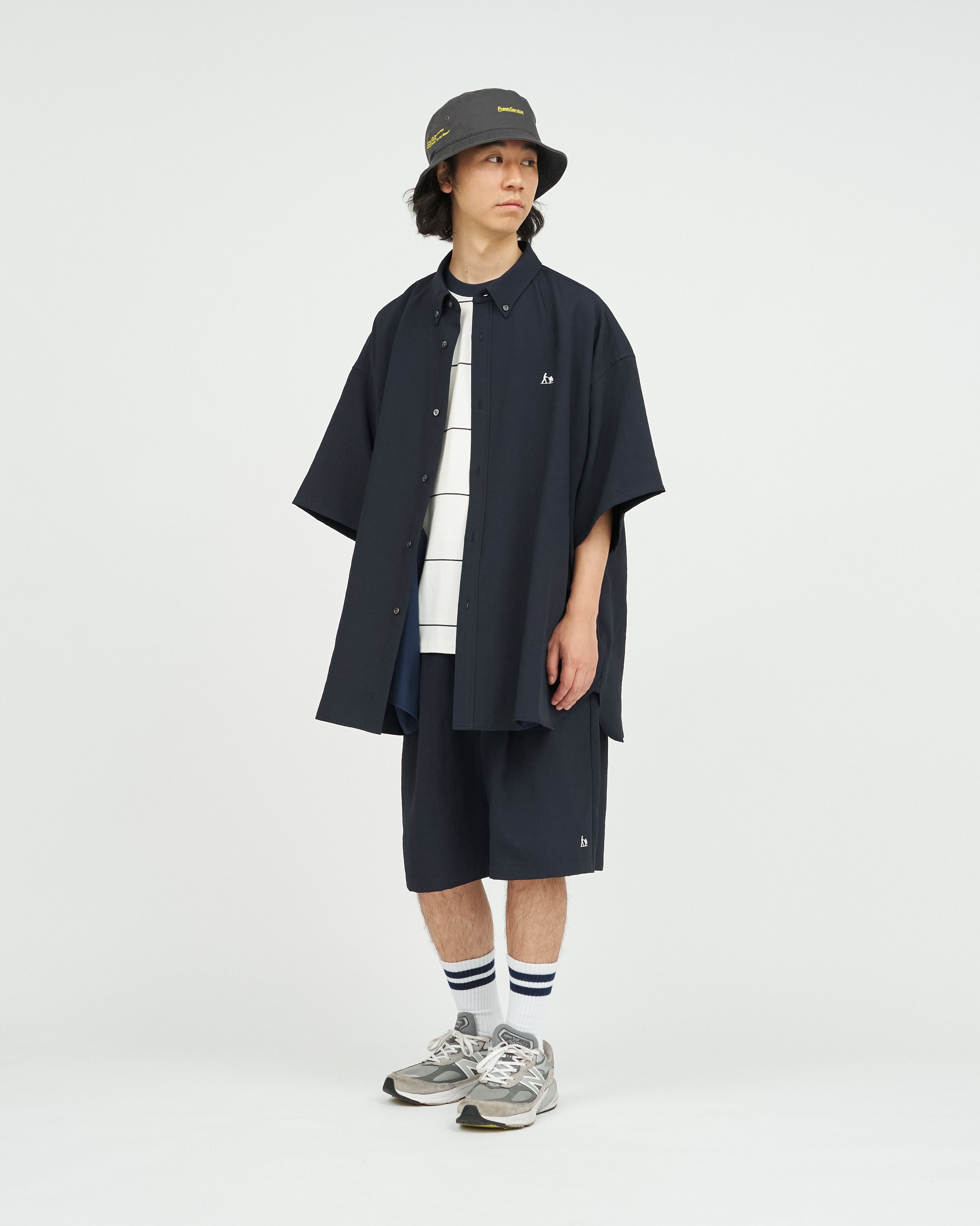 DRY WASHER POPLIN EASY SHORTS