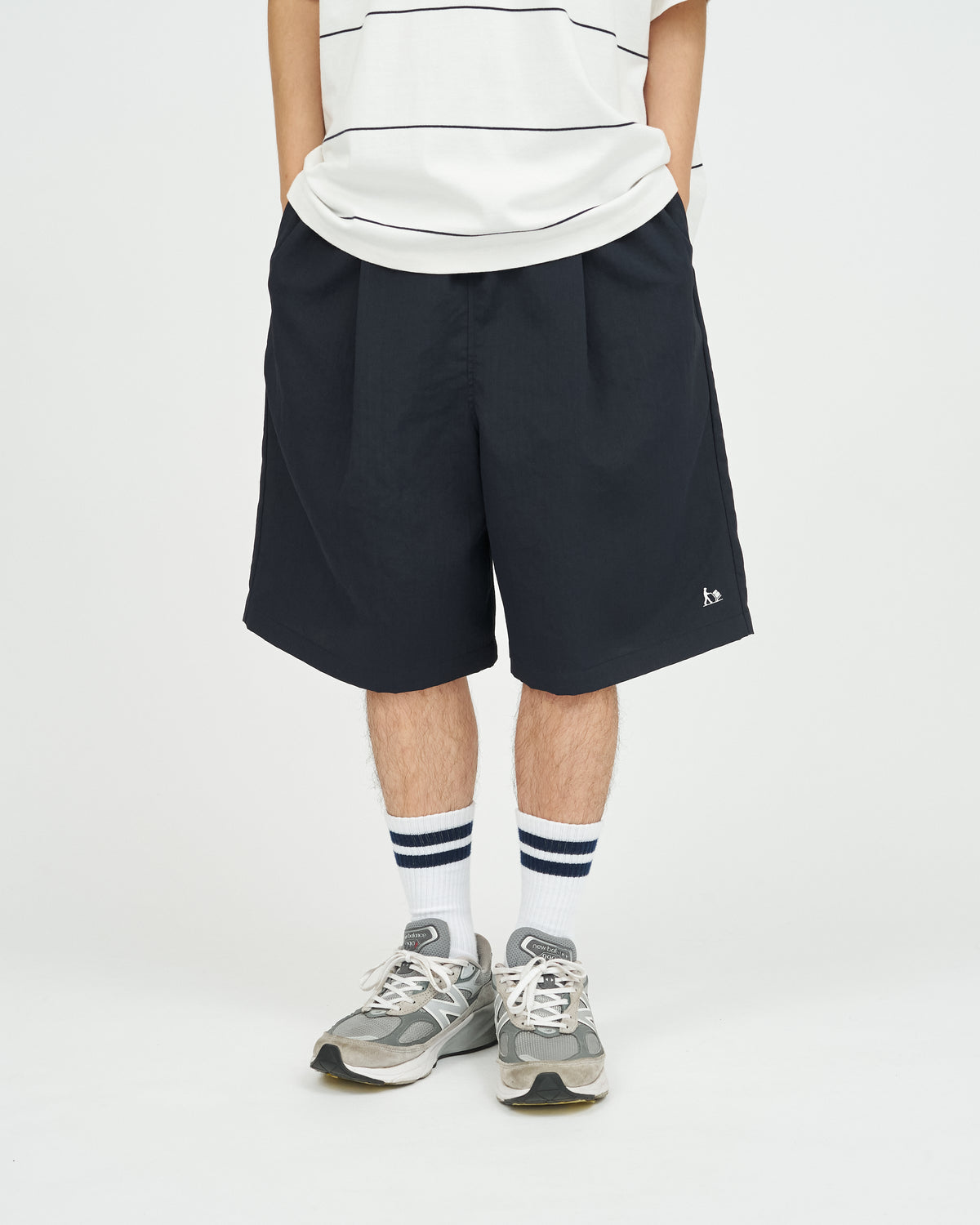 DRY WASHER POPLIN EASY SHORTS