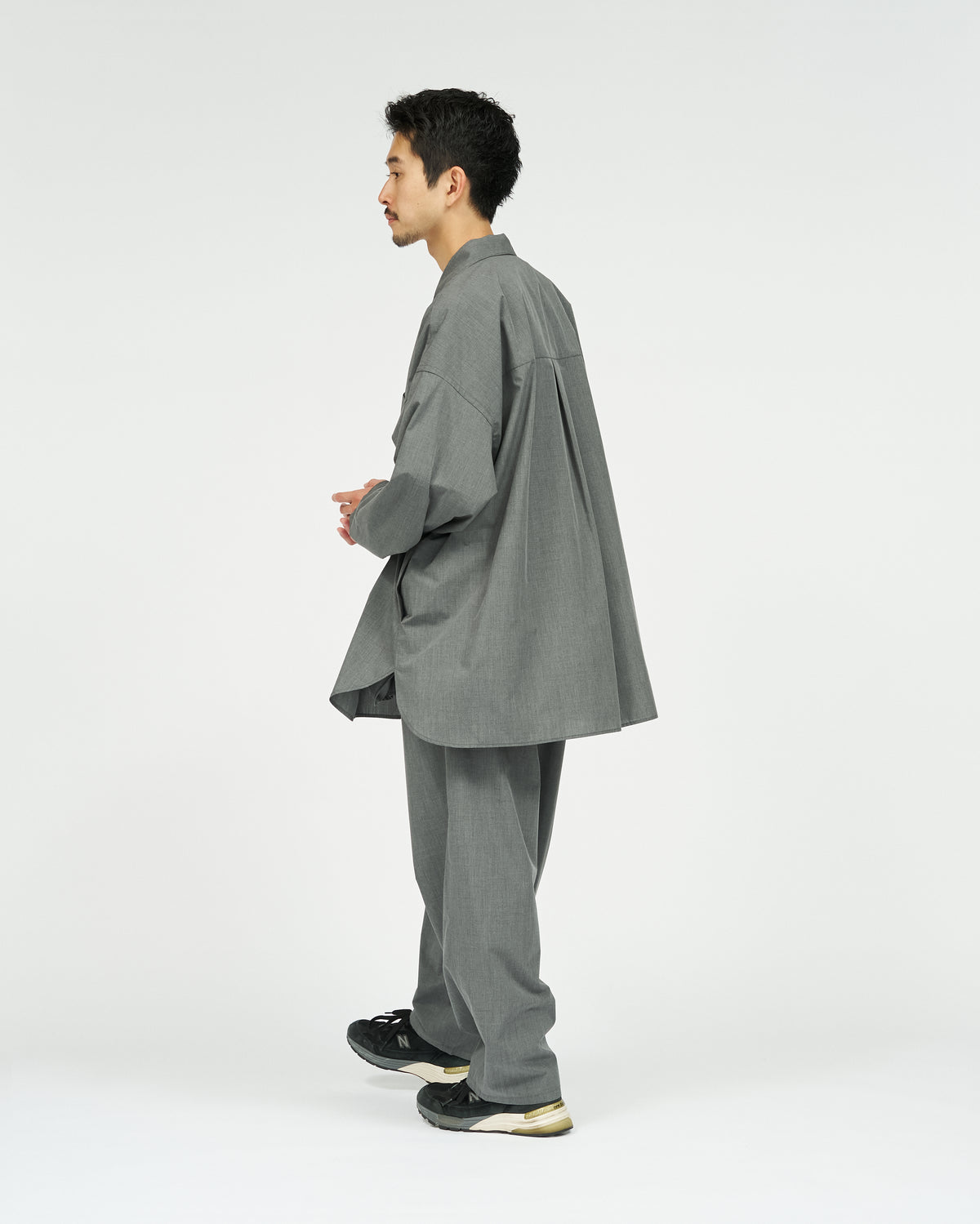 AIR POPLIN TWO TUCK EASY PANTS