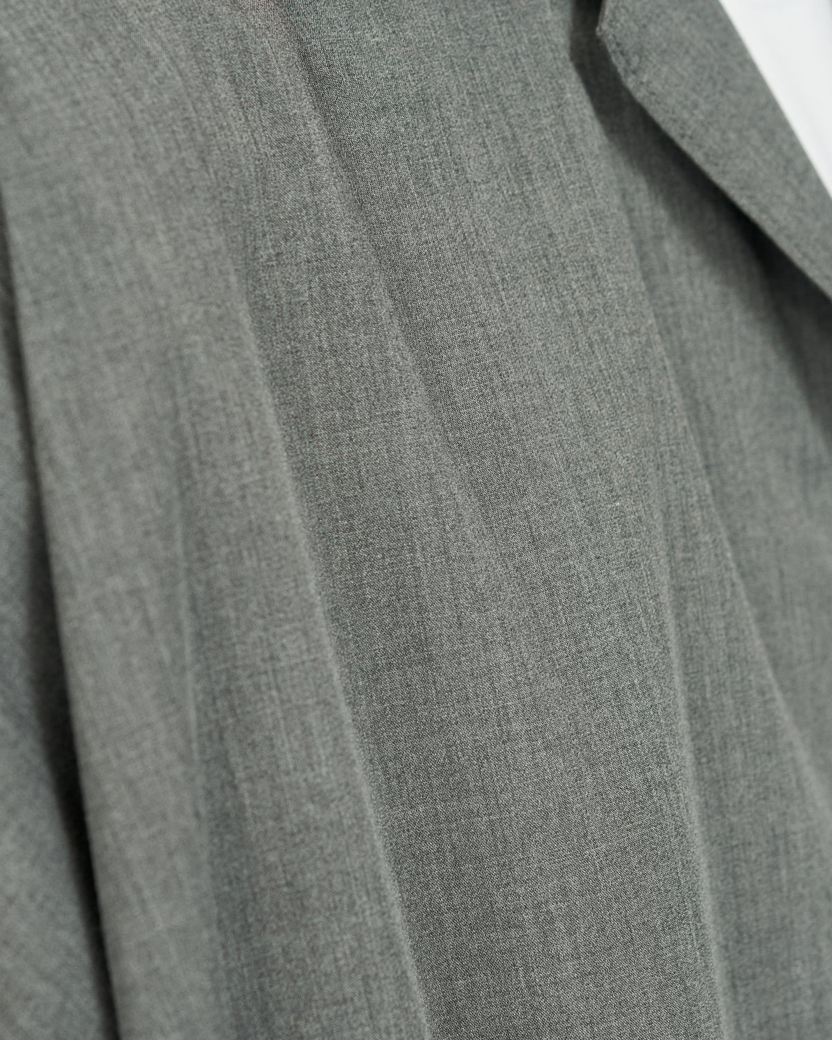 AIR POPLIN OPEN COLLAR SHIRT