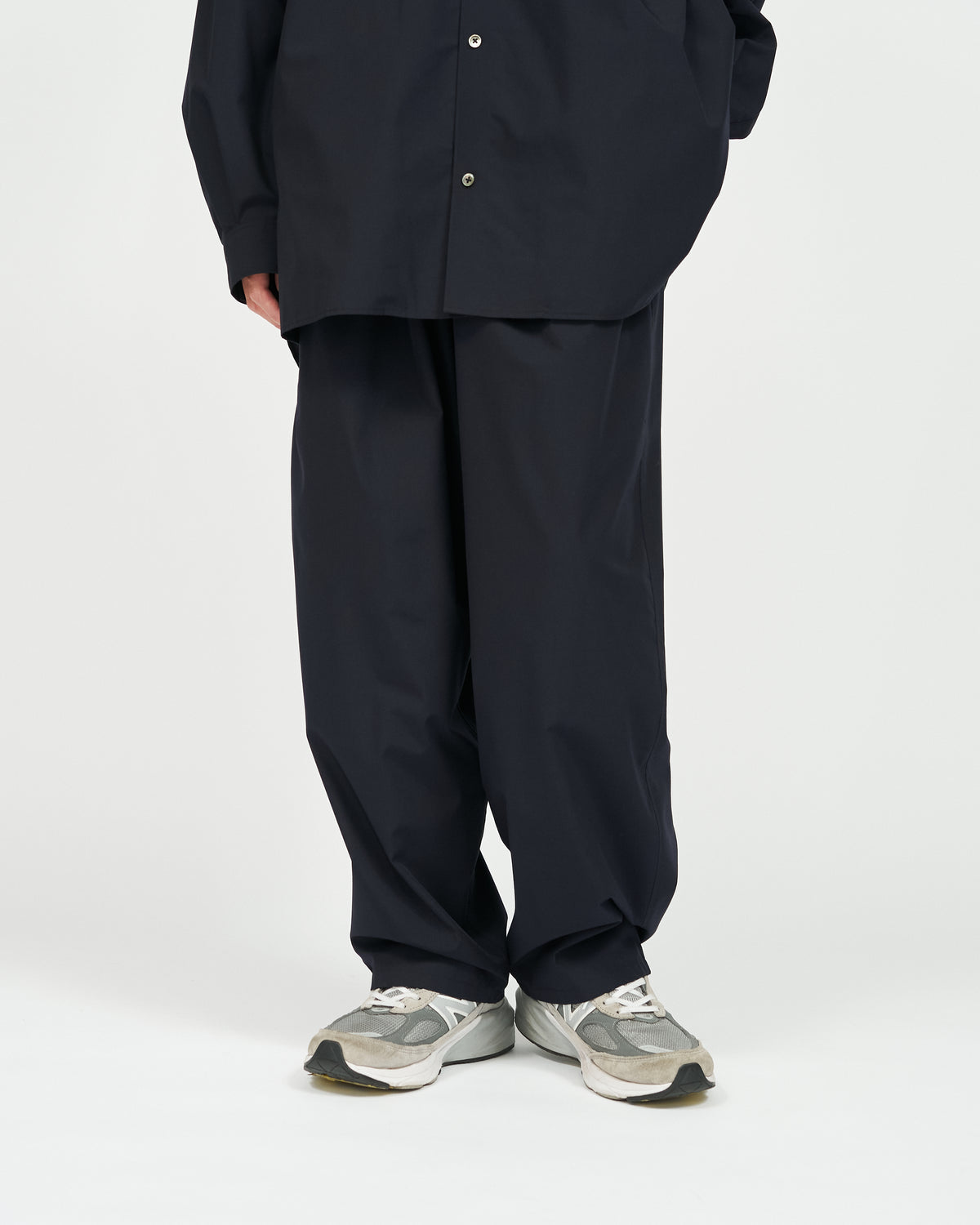 AIR POPLIN TWO TUCK EASY PANTS