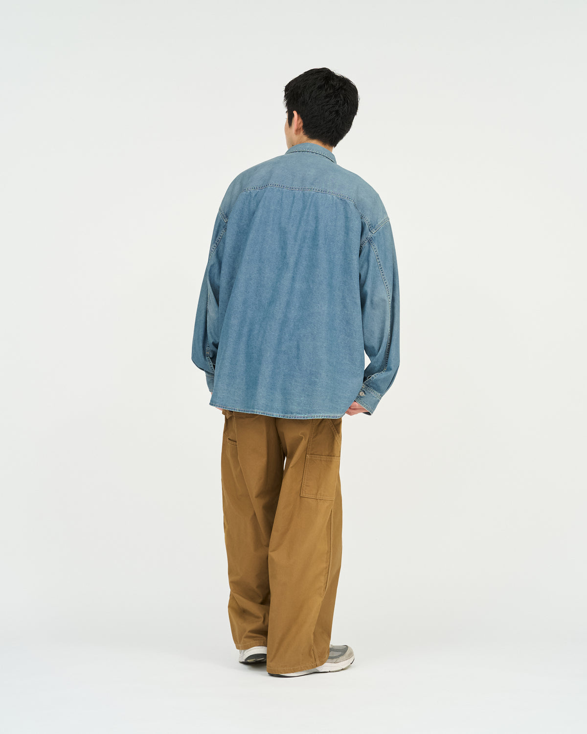 COTTON CANVAS PAINTER PANTS