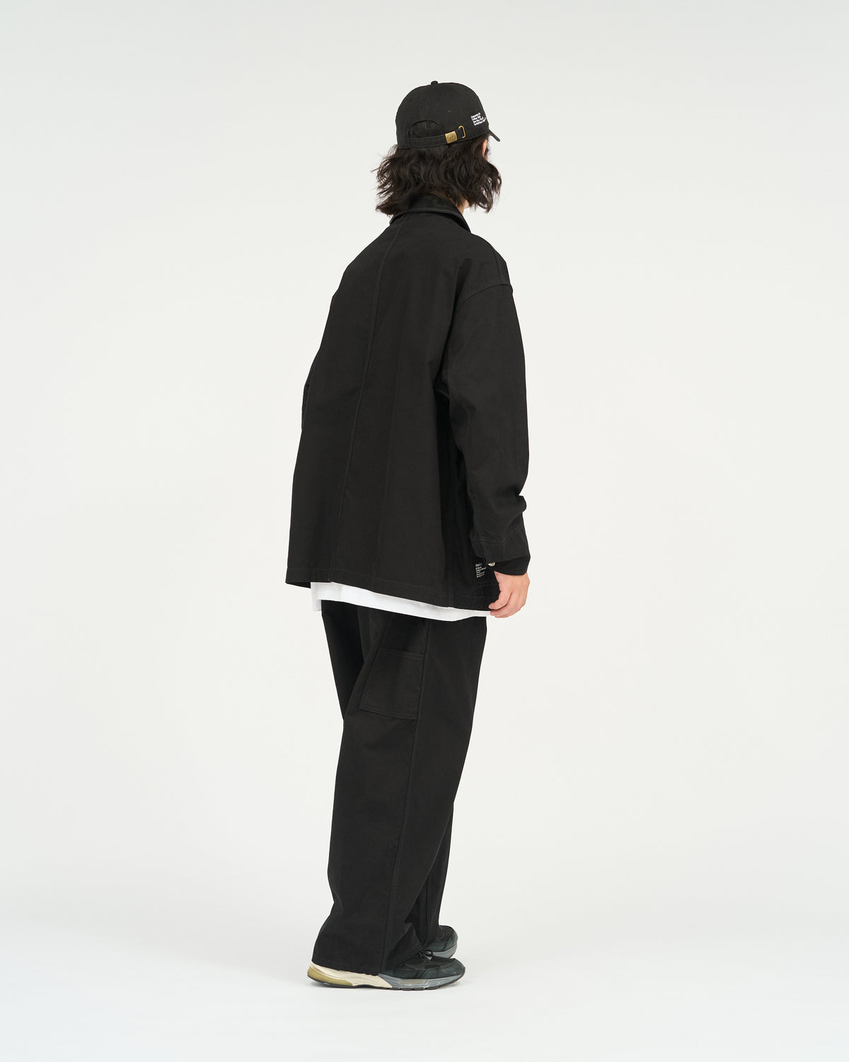 COTTON CANVAS PAINTER PANTS