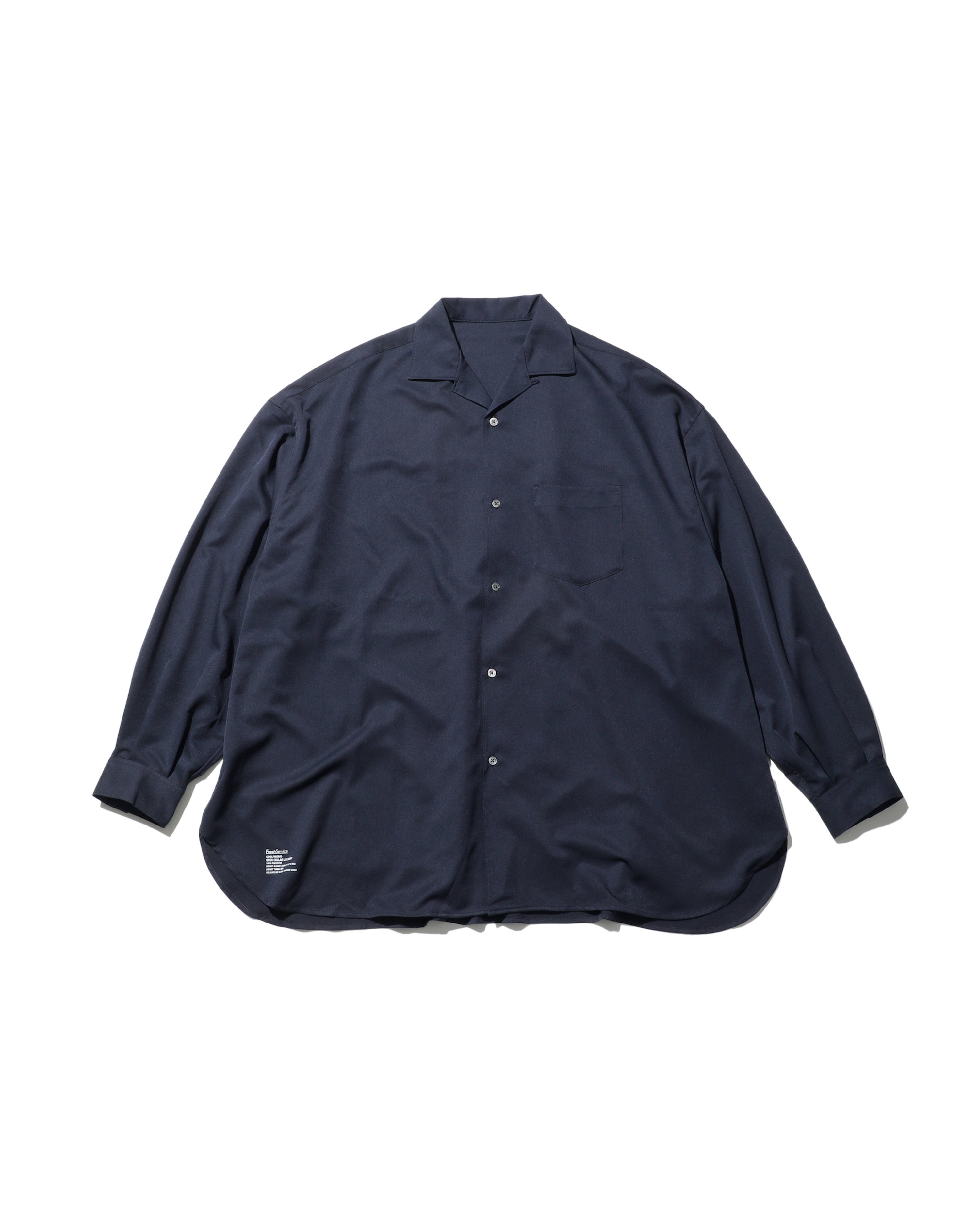 【6/20(土)発売】COOLFIBER OPEN COLLAR L/S SHIRT