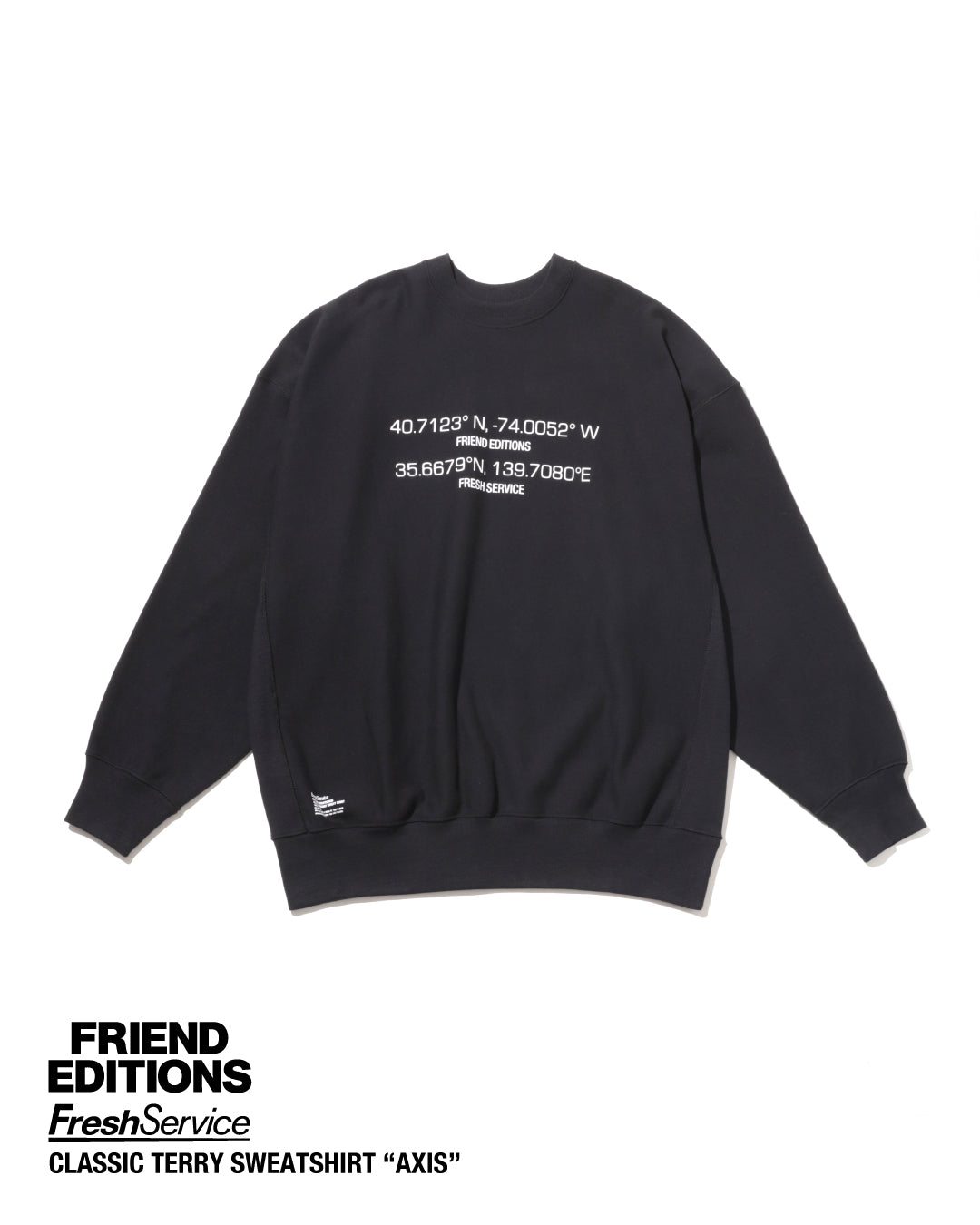 【8/29(土)発売】CLASSIC TERRY SWEATSHIRT ”AXIS”