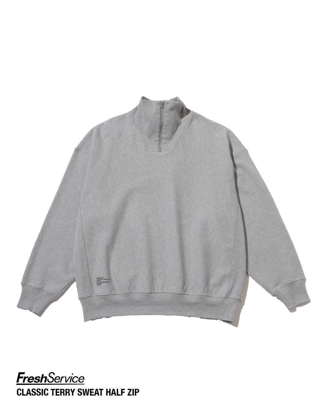 【9/5(土)発売】CLASSIC TERRY SWEAT HALF ZIP