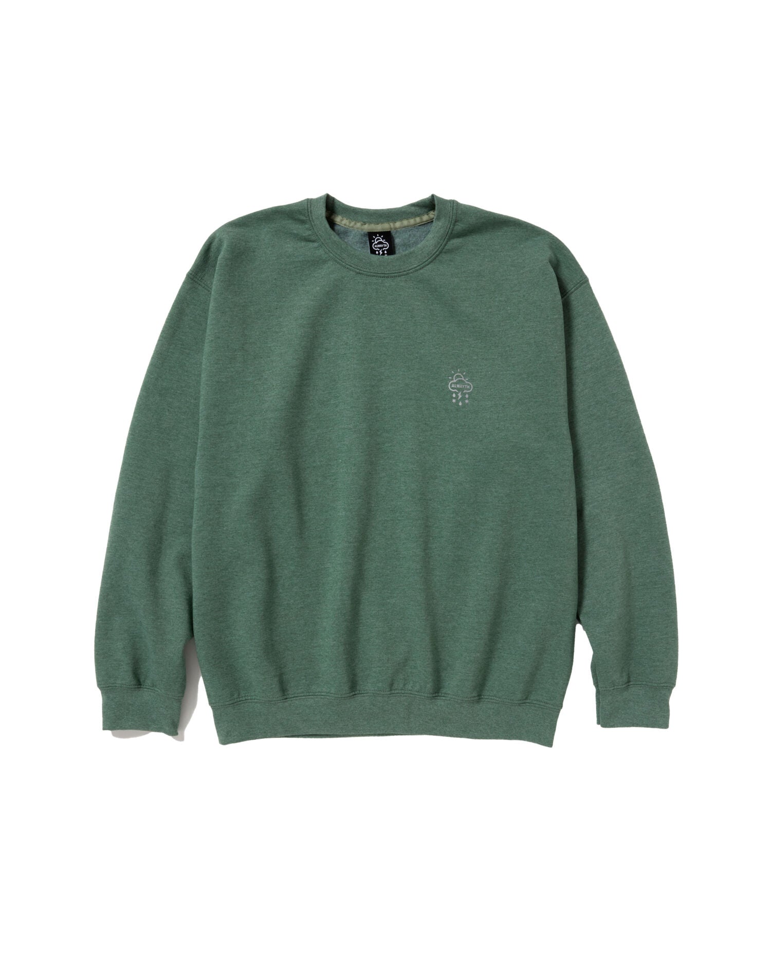 Alwayth “Reflective logo Crewneck