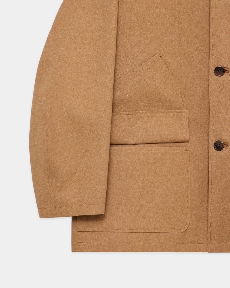 【10/1(木)発売】ORGANIC COTTON DUCK CHASSEUR JACKET