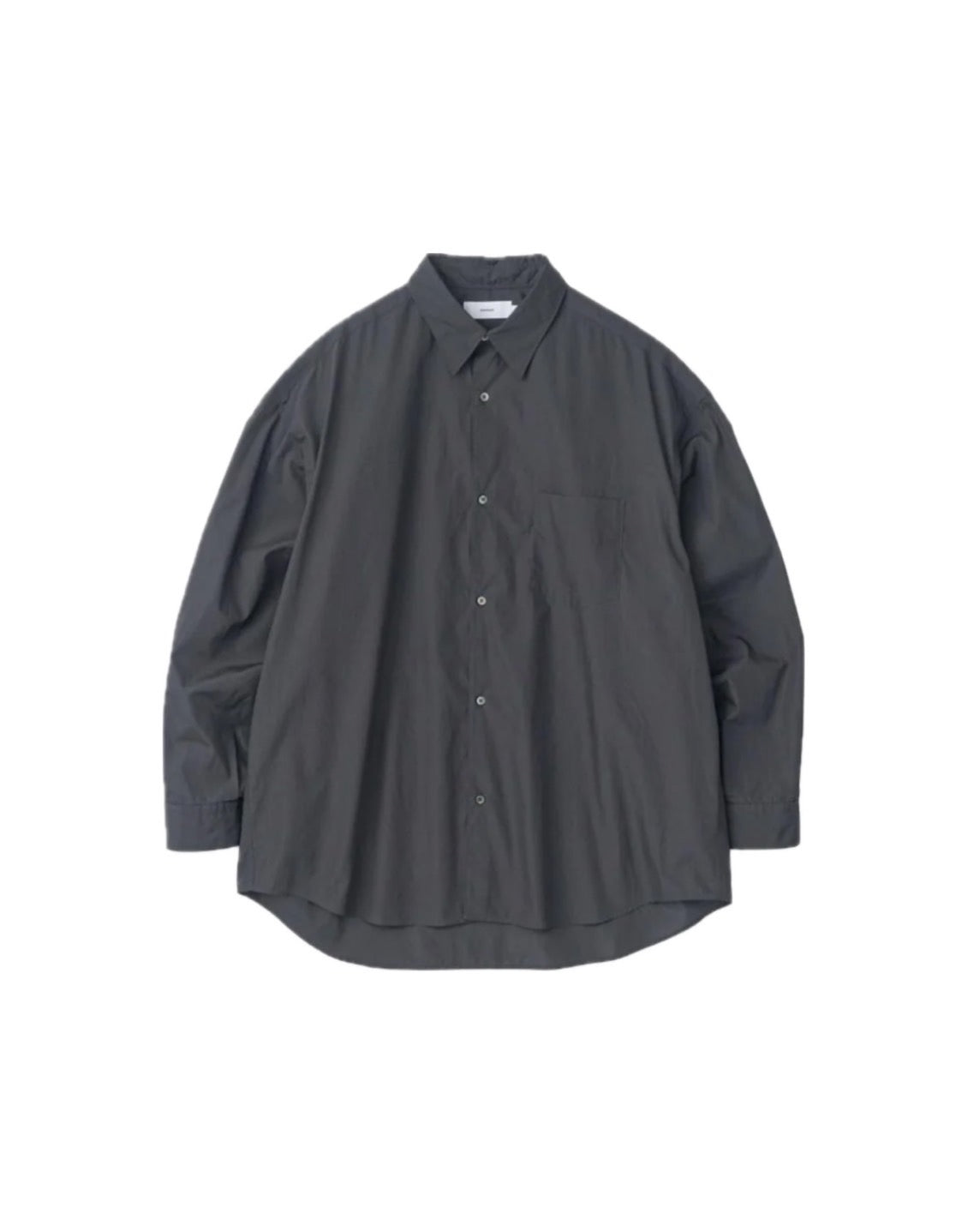 Broad L/S Oversized Regular Collar Shirt