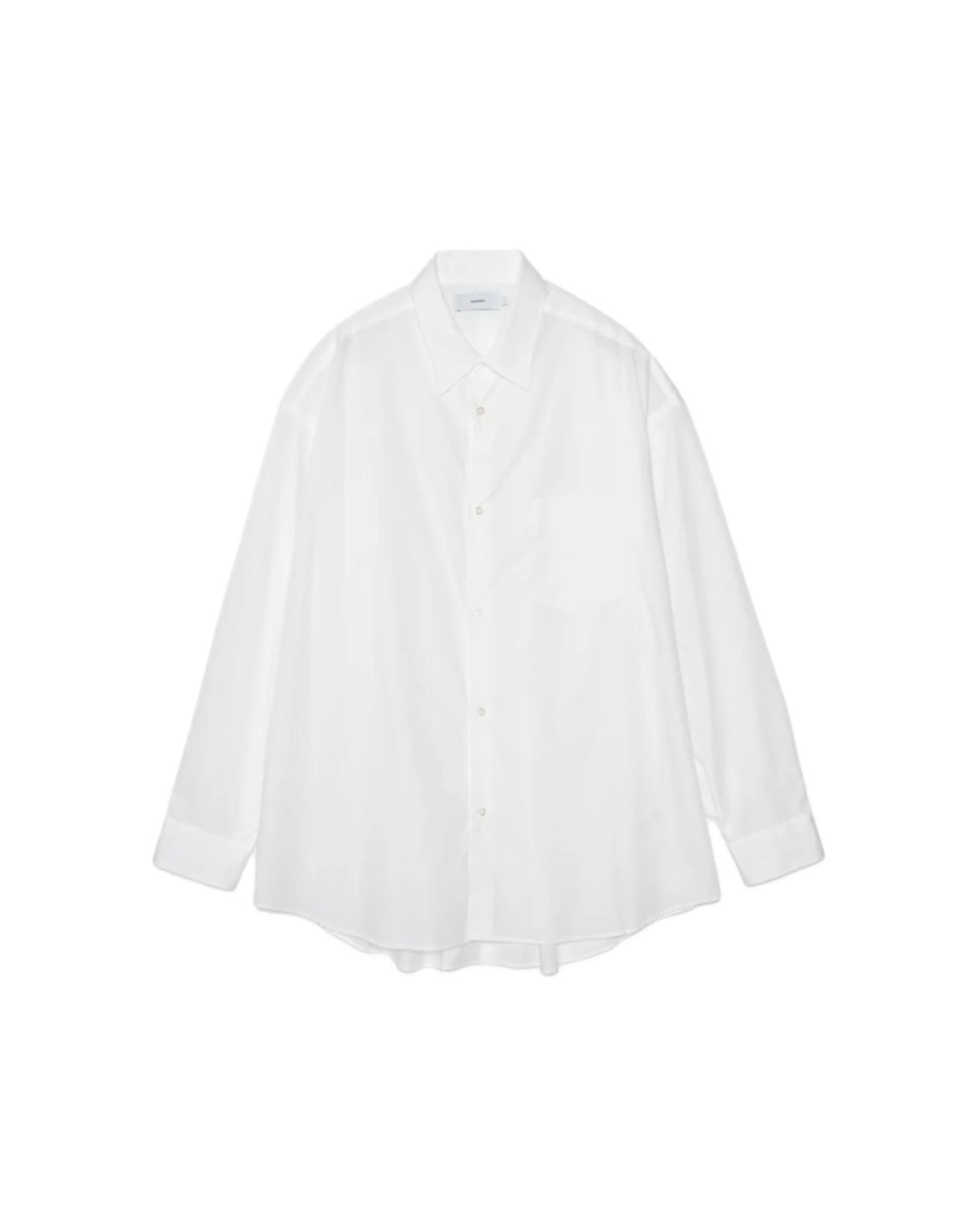 Broad L/S Oversized Regular Collar Shirt