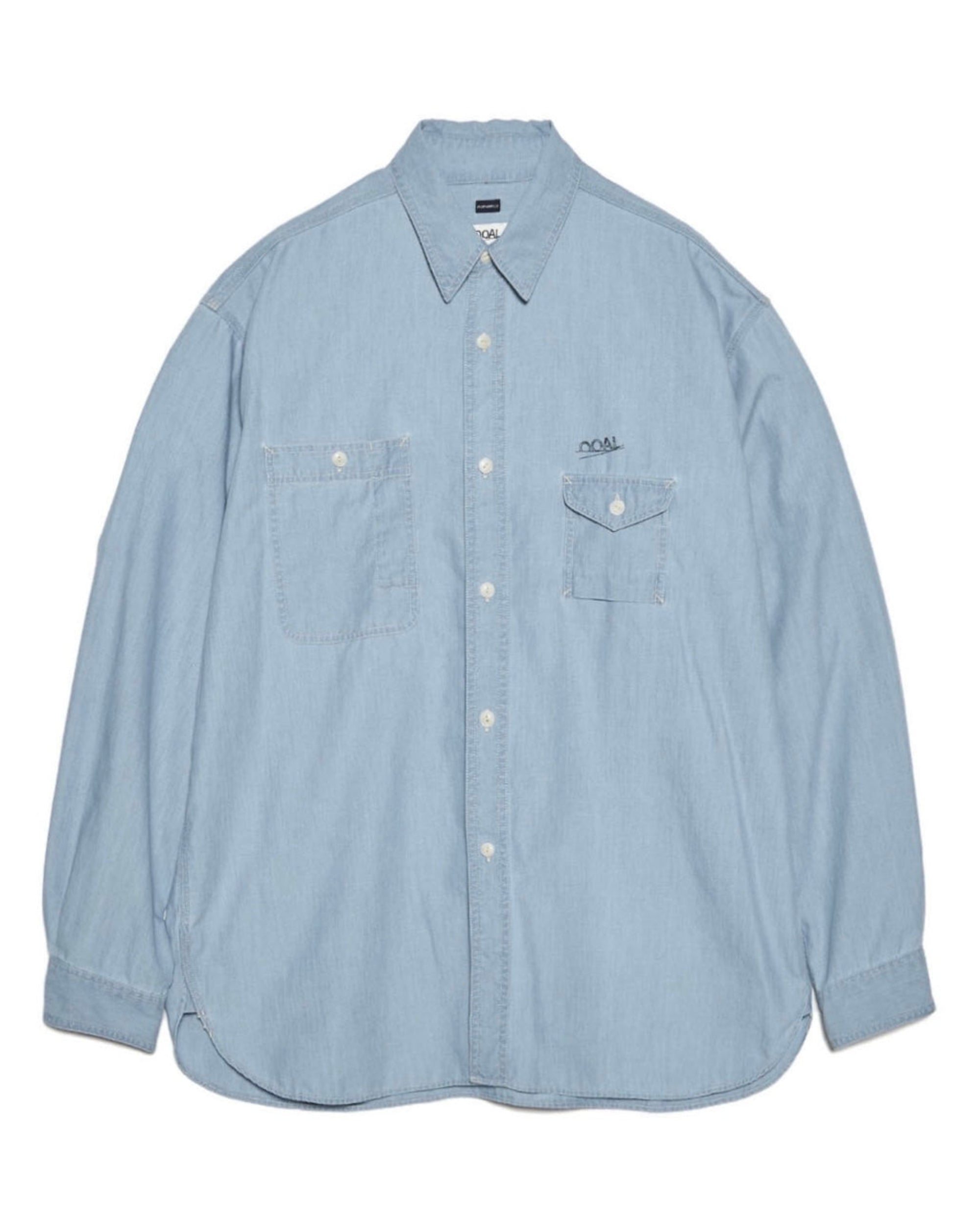 Regular Collar Chambray Shirt