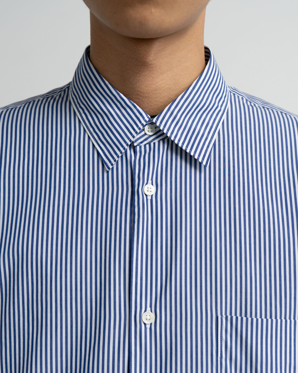 【10/31(土)発売】Broad Stripe Regular Collar Shirt