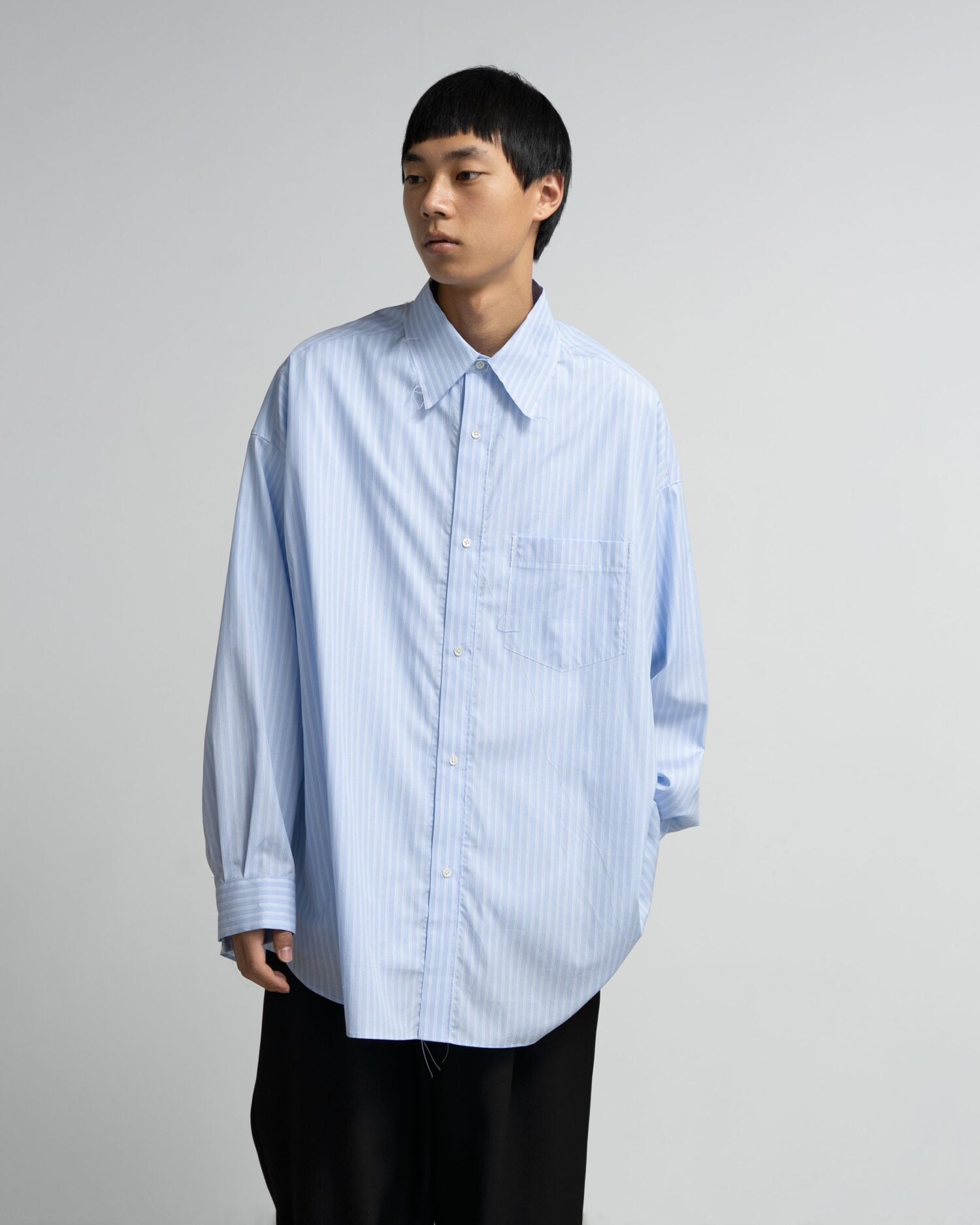 CF.GP Oversized Regular Collar Shirt