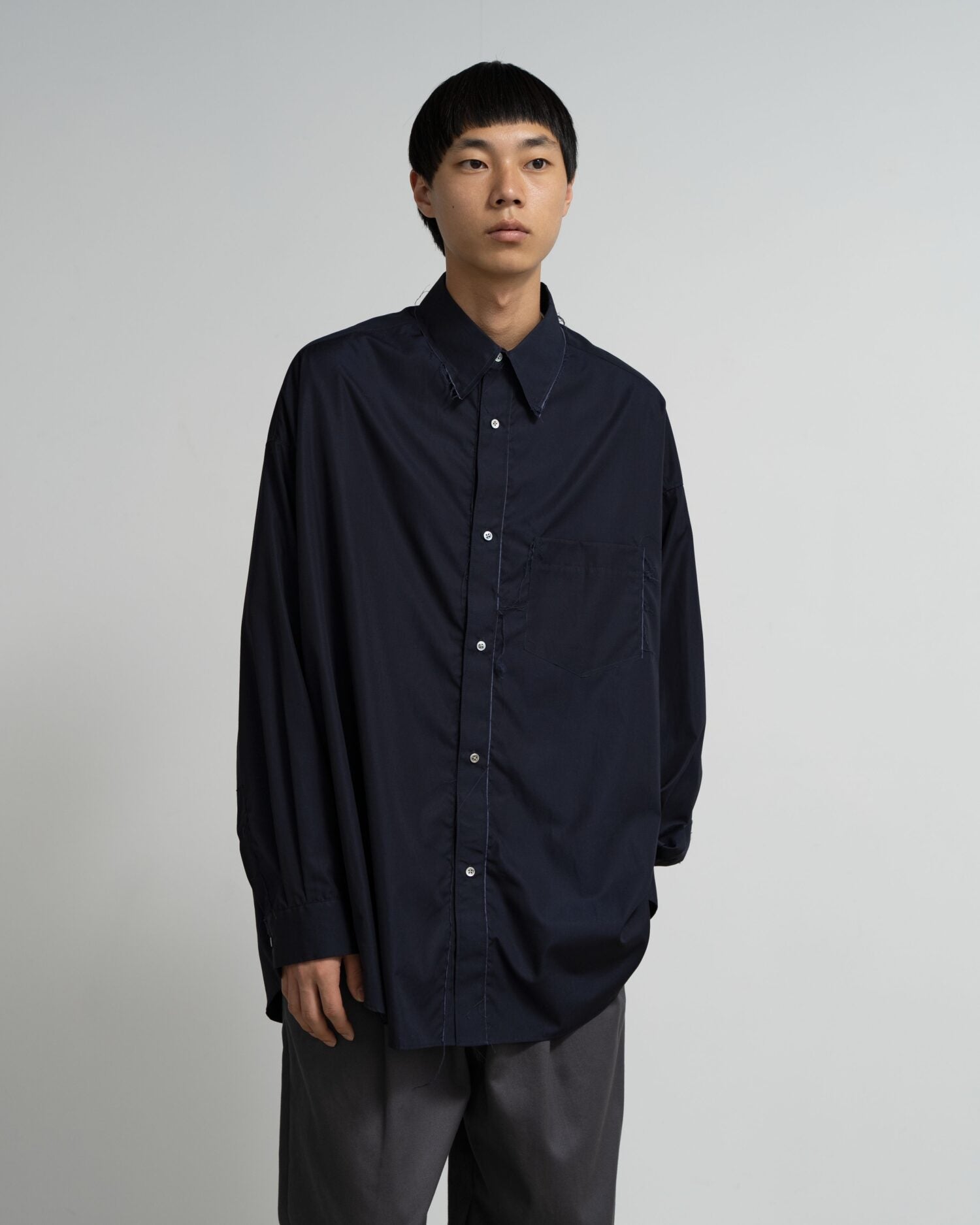 CF.GP Oversized Regular Collar Shirt