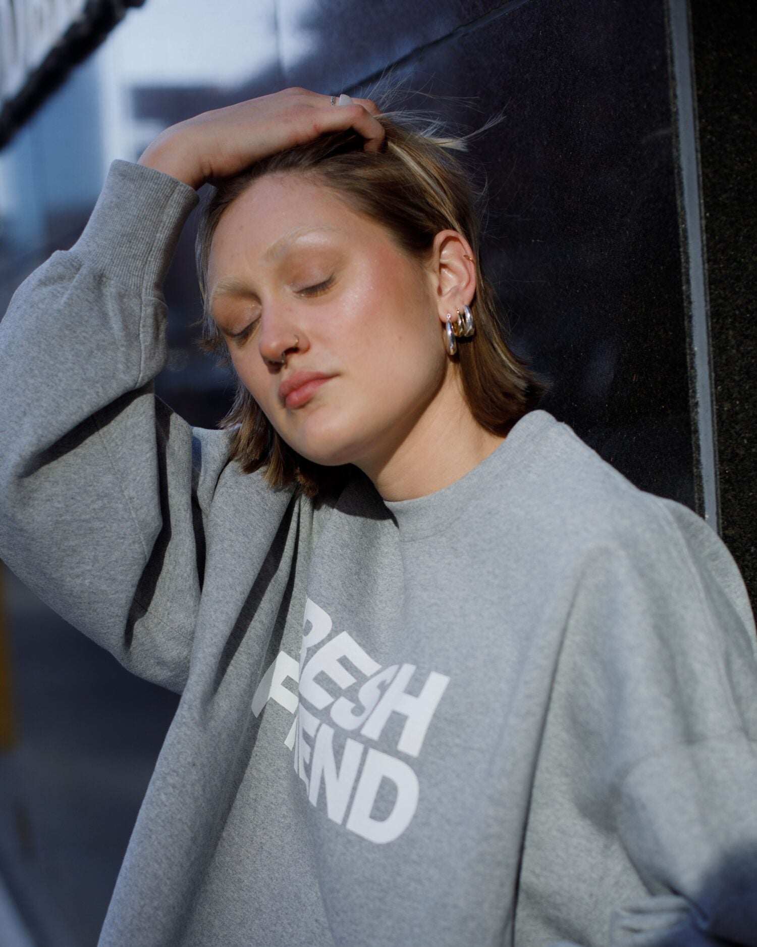 FE & FS LIGHT OZ CREW NECK SWEAT