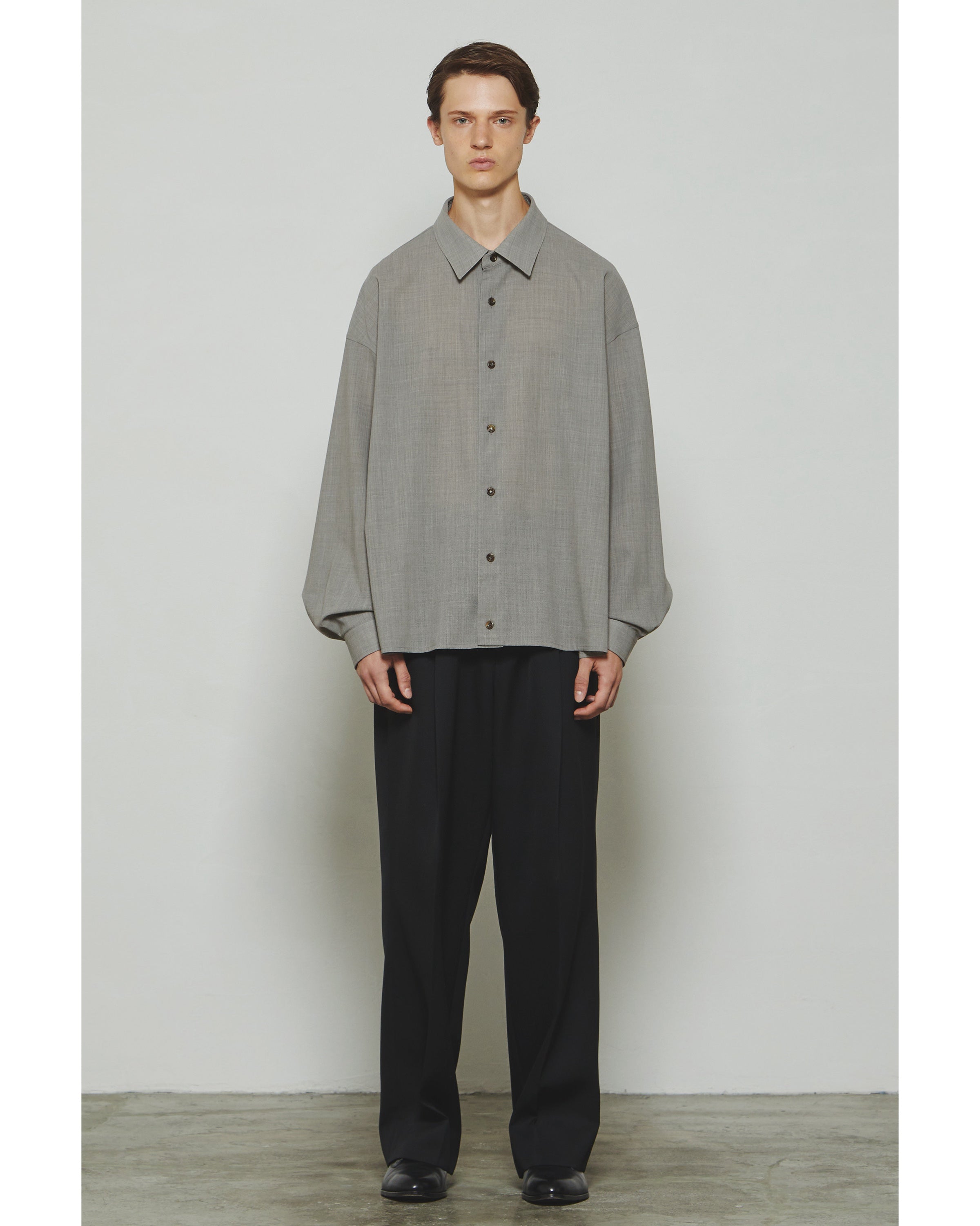 BALLOON CARDIGAN SHIRT