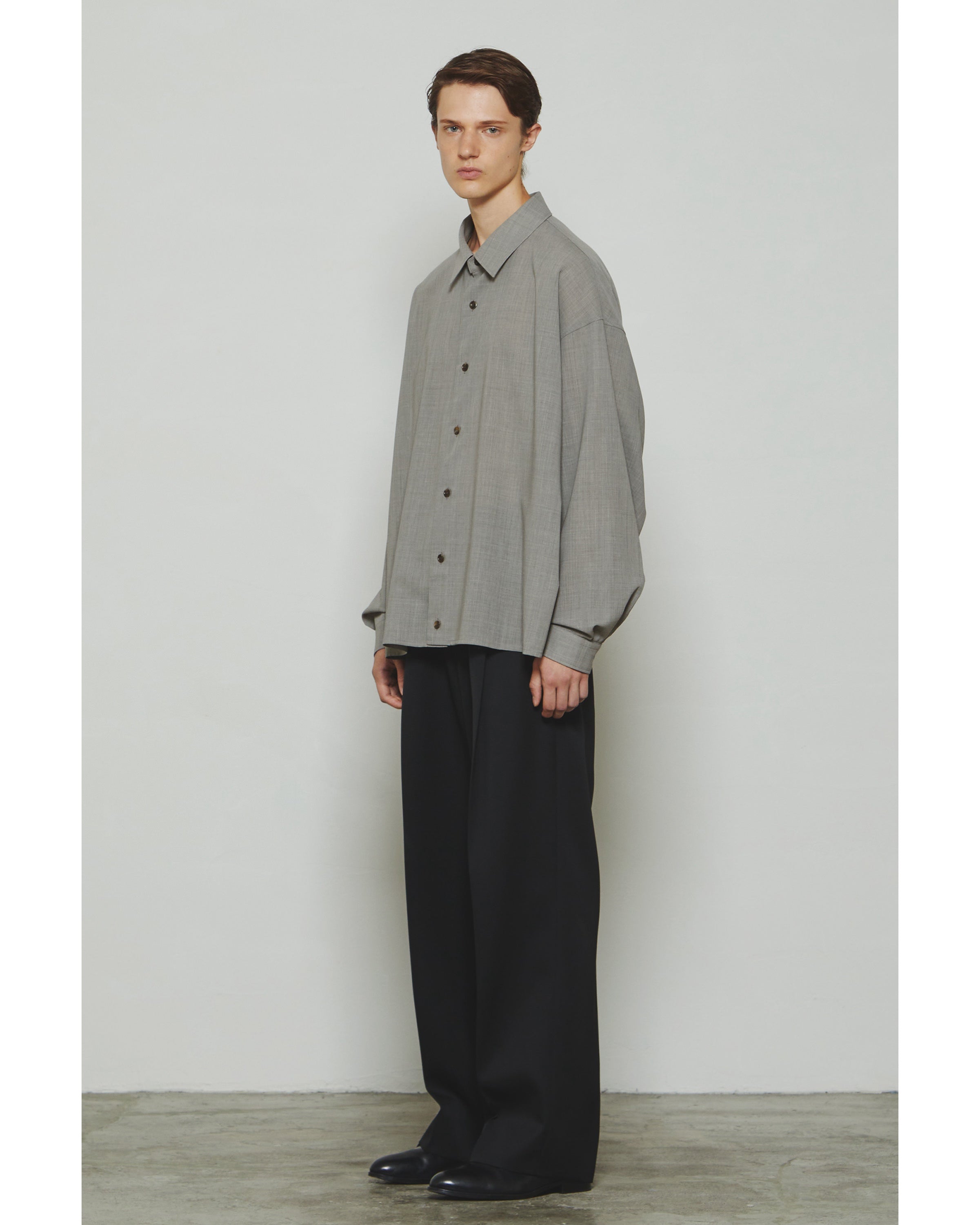 BALLOON CARDIGAN SHIRT