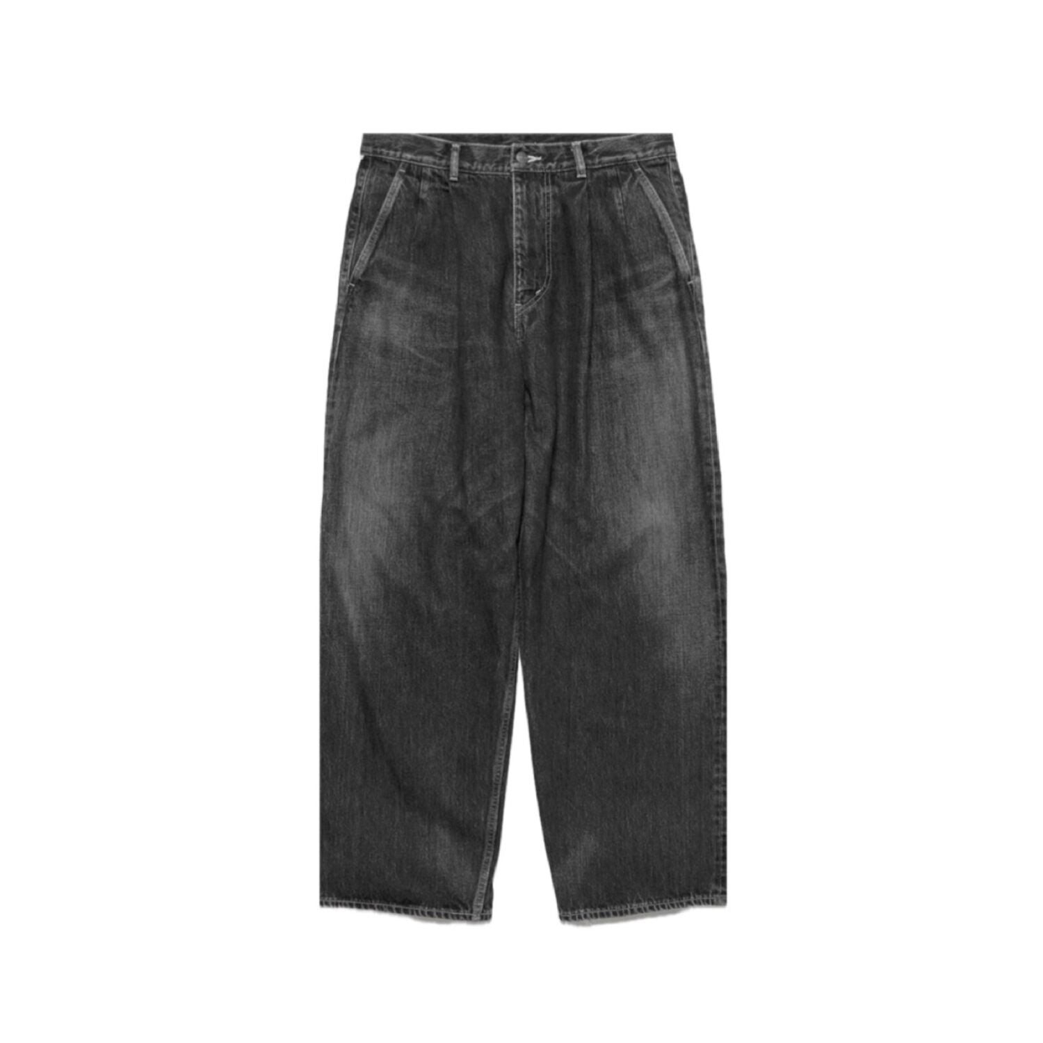 Selvage Denim Two Tuck Pants(DARK FADE)