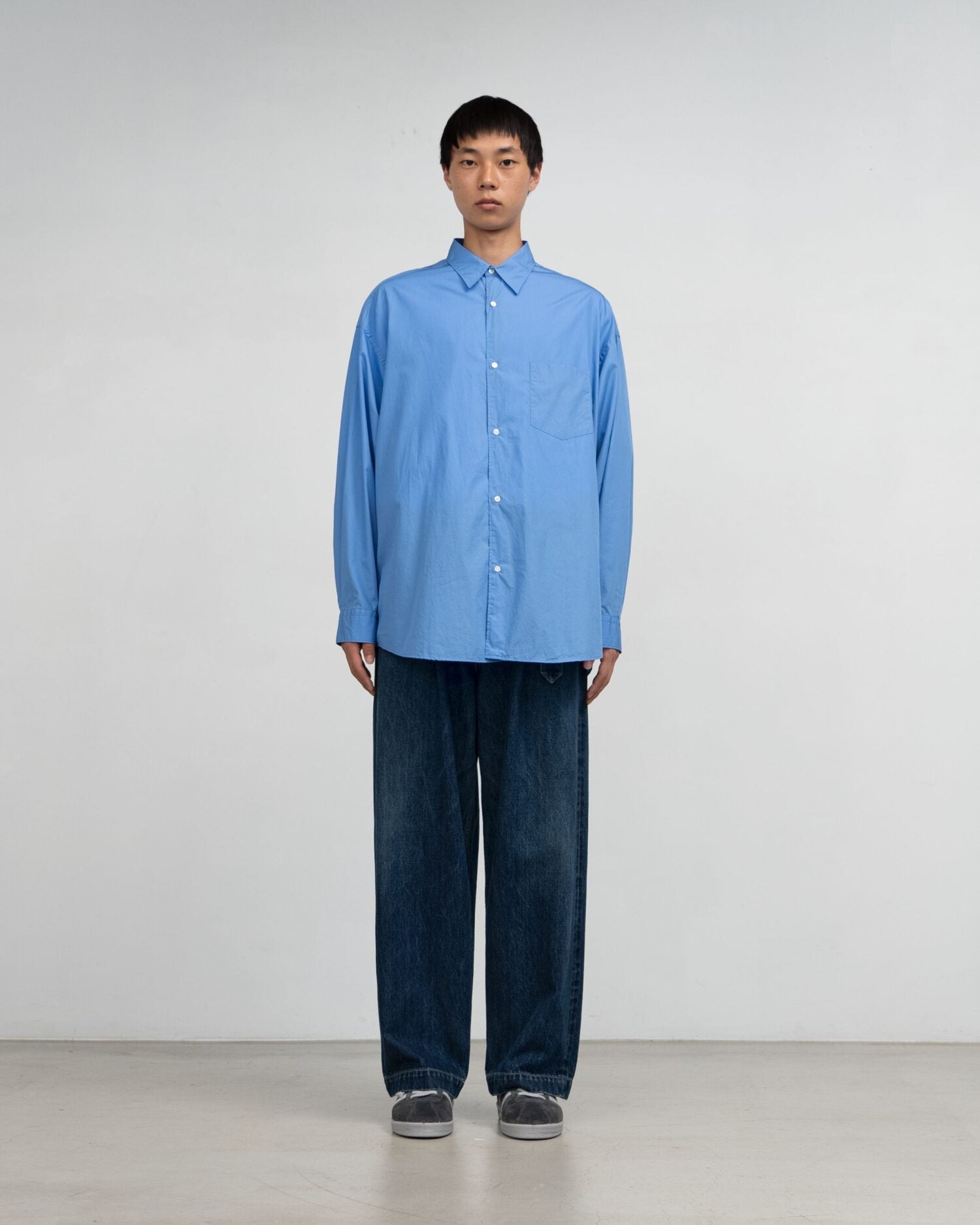 Selvage Denim Belted Pants(DARK FADE)