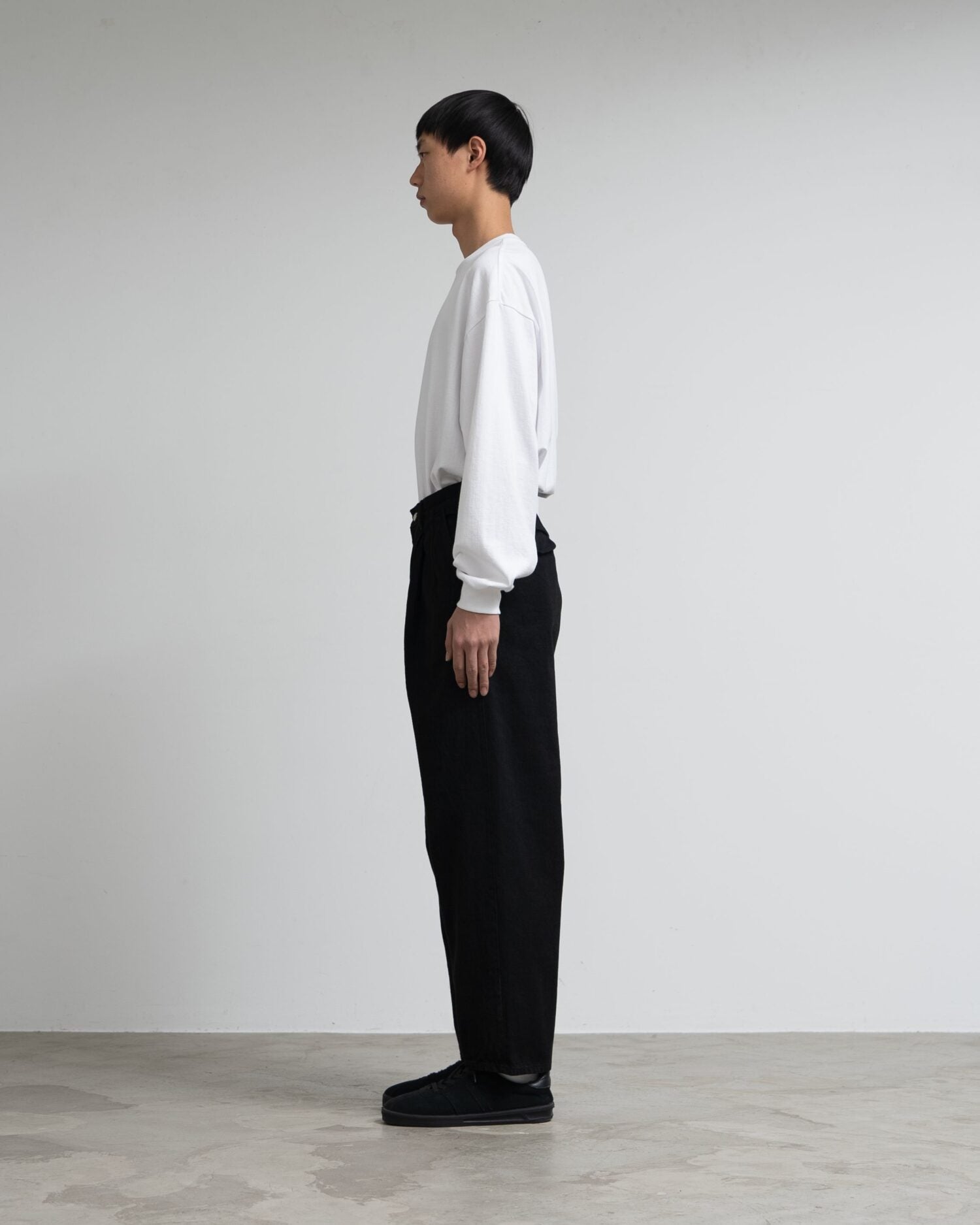 Selvage Denim Two Tuck Pants(RIGID)