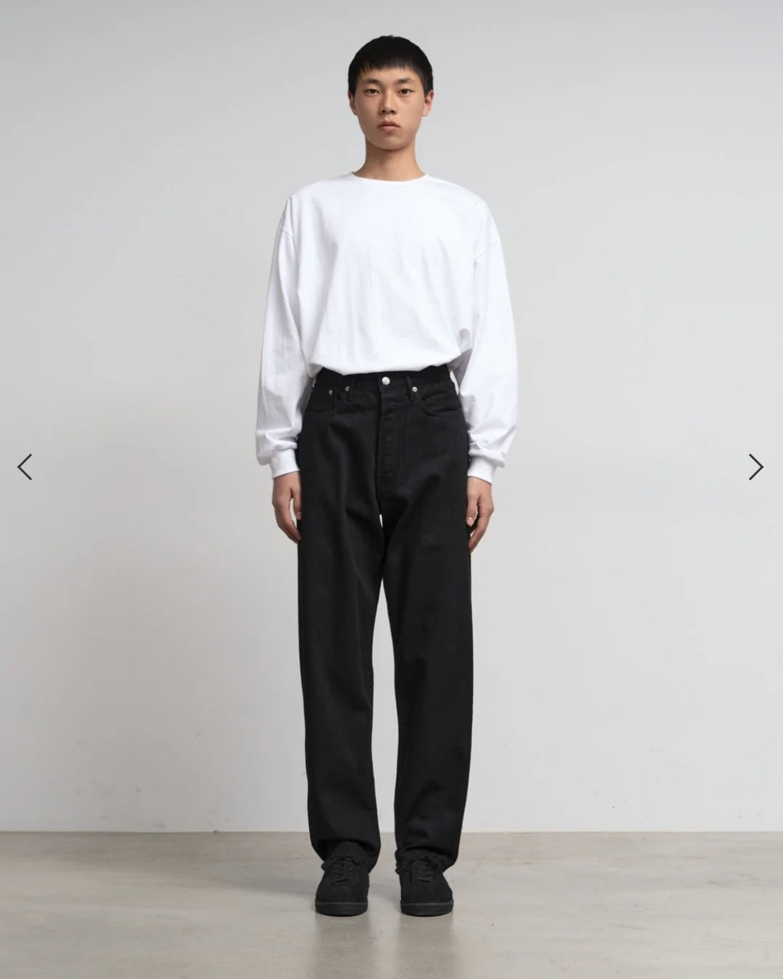 Selvage Denim Five Pocket Tapered Pants(RIGID.WASHED)