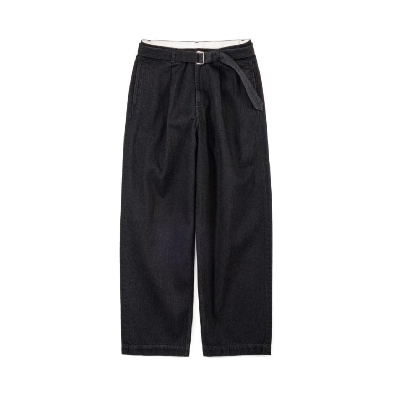 Selvage Denim Belted Pants(RIGID.WASHED)