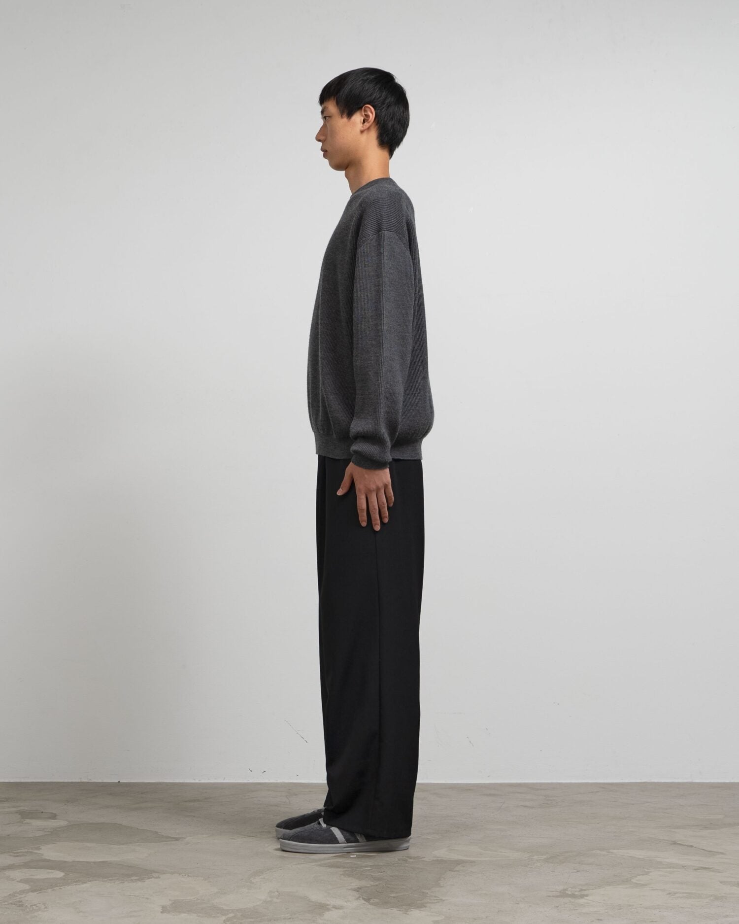 High Density Crew Neck Knit