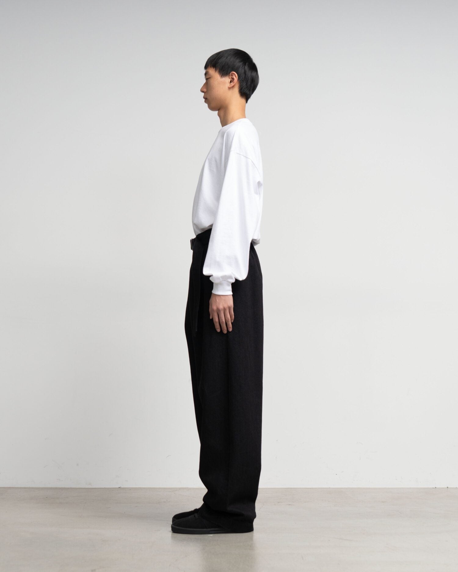 Selvage Denim Belted Pants(RIGID.WASHED)