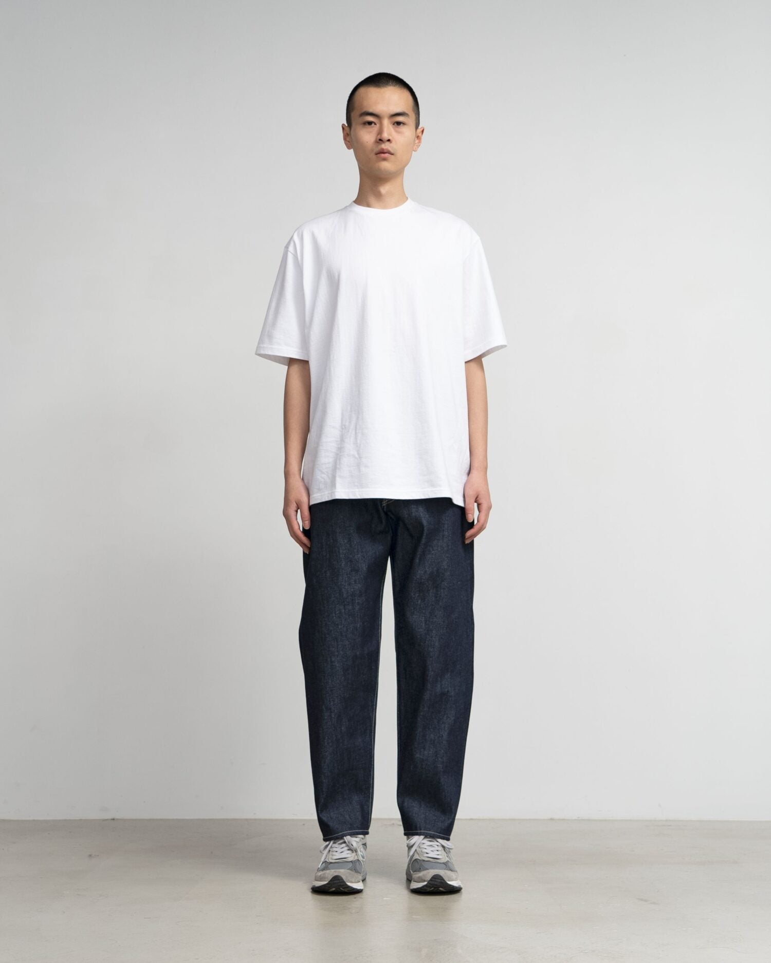 Selvage Denim Five Pocket Tapered Pants(RIGID)