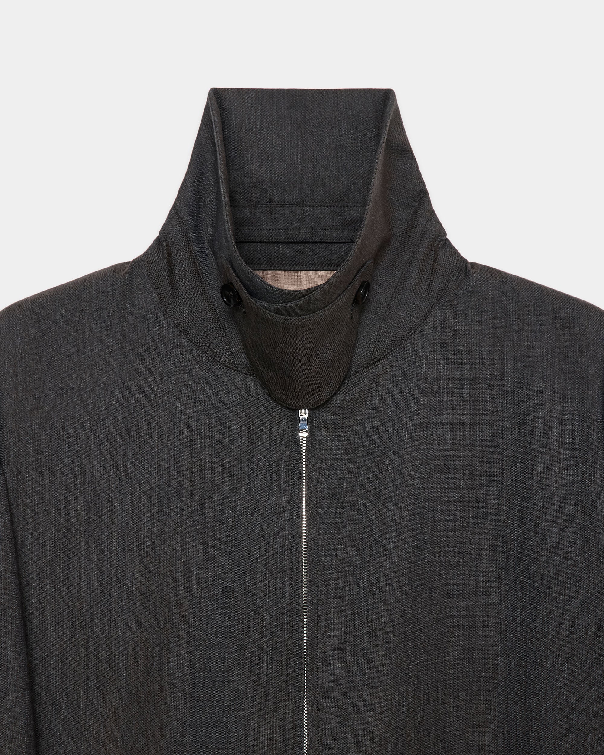 【7/23(木)発売】2/60 WOOL TROPICAL MELANGE ZIP BLOUSON