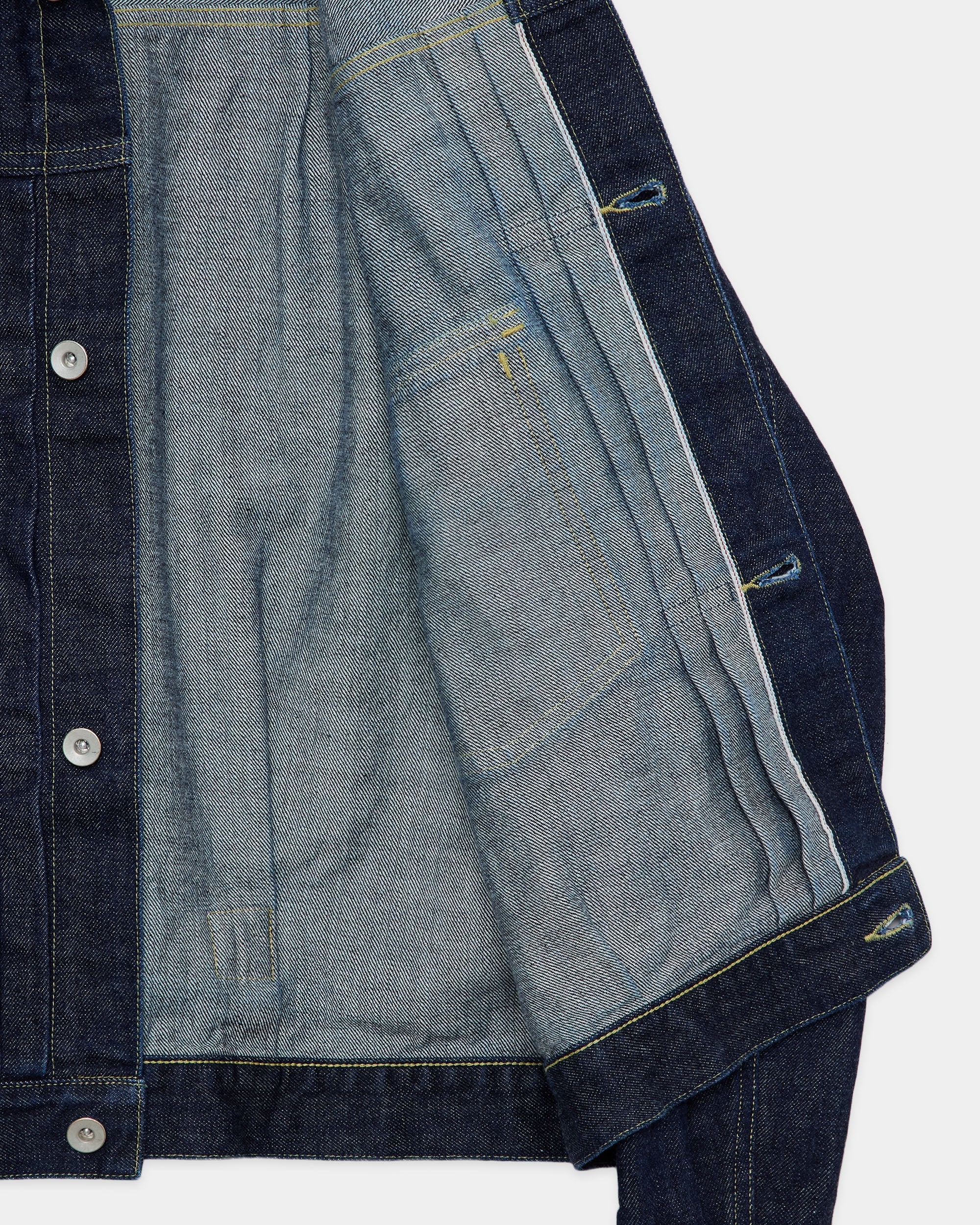 【7月29日(水)発売】ORGANIC COTTON 13.5oz SELVEDGE DENIM TYPE-1 DENIM JACKET