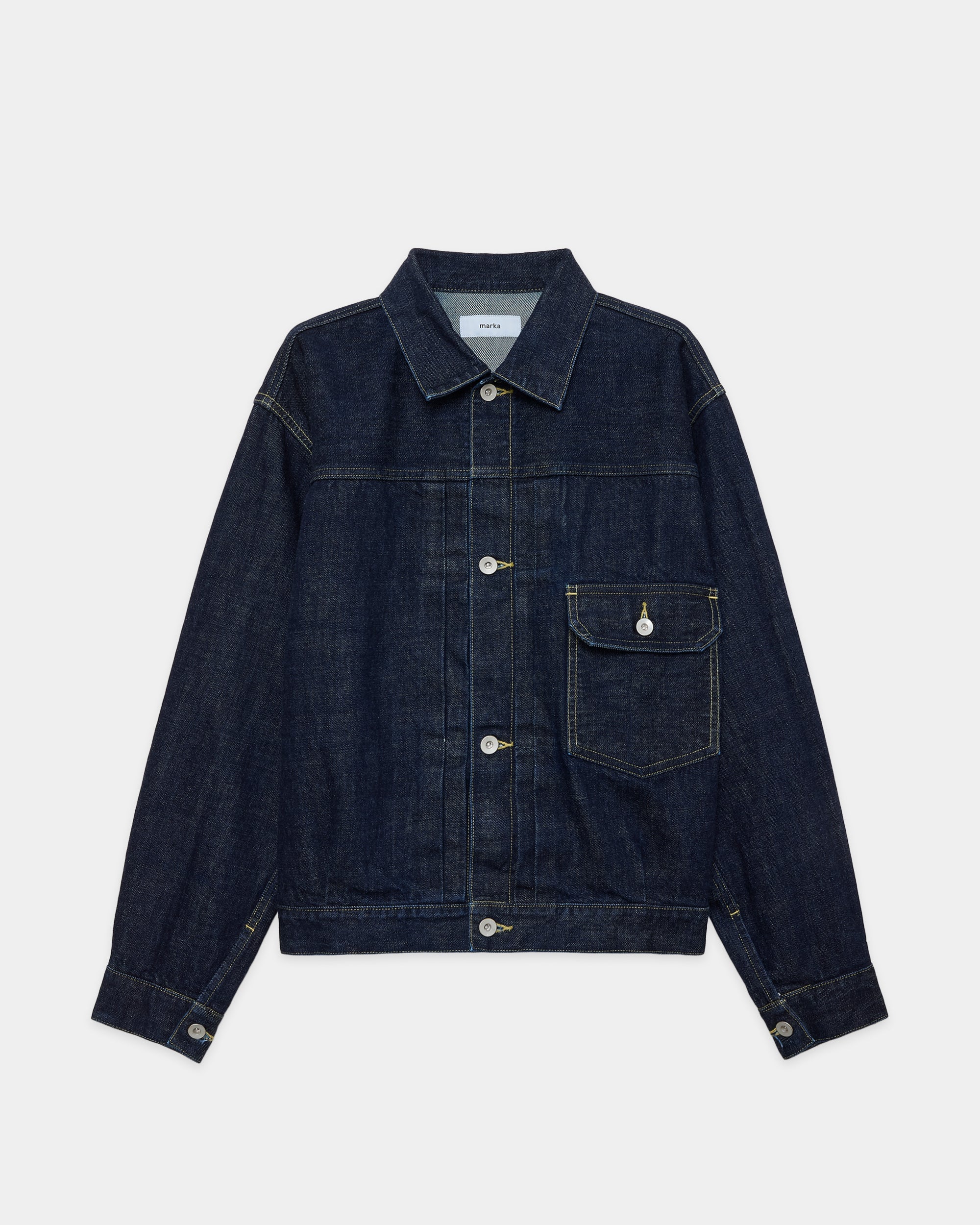 【7月29日(水)発売】ORGANIC COTTON 13.5oz SELVEDGE DENIM TYPE-1 DENIM JACKET