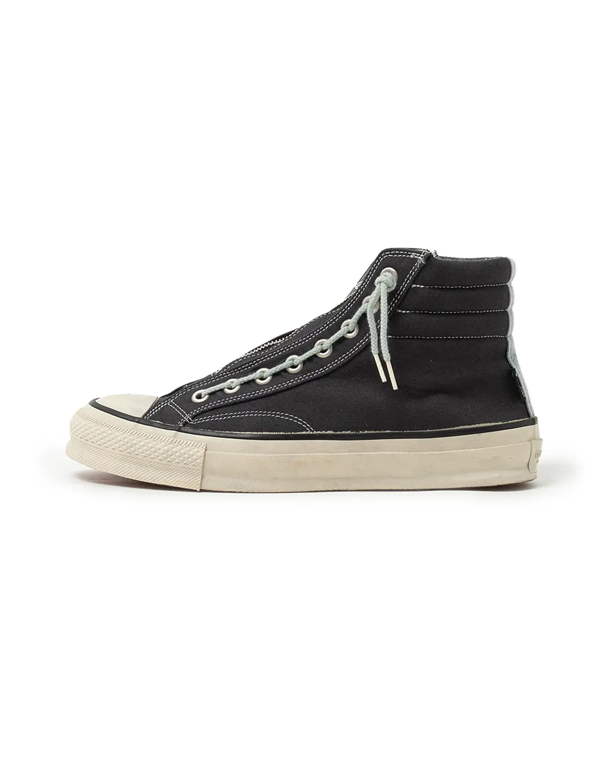 SPINGLE × nonnative DWELLER TRAINER 2 HI COTTON CANVAS OVERDYED WITH G