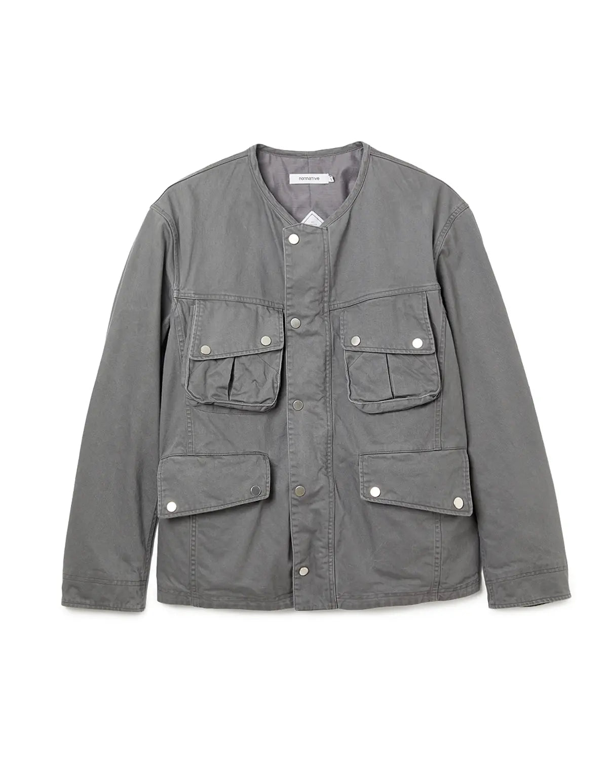 RIDER JACKET COTTON DRILL PIGMENT DYE WITH WINDSTOPPER