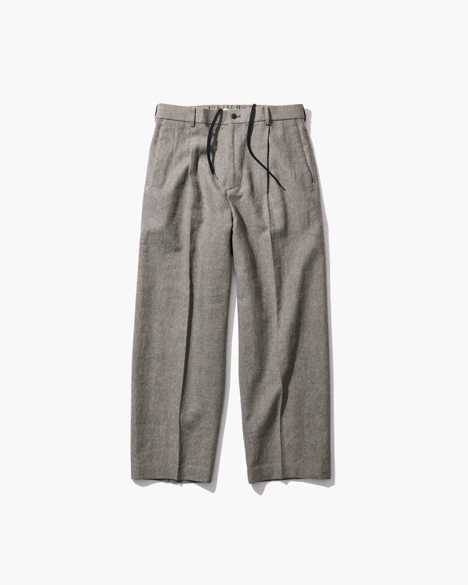 【10/3(土)発売】LINEN WOOL TWEED LOOSE FIT PANTS