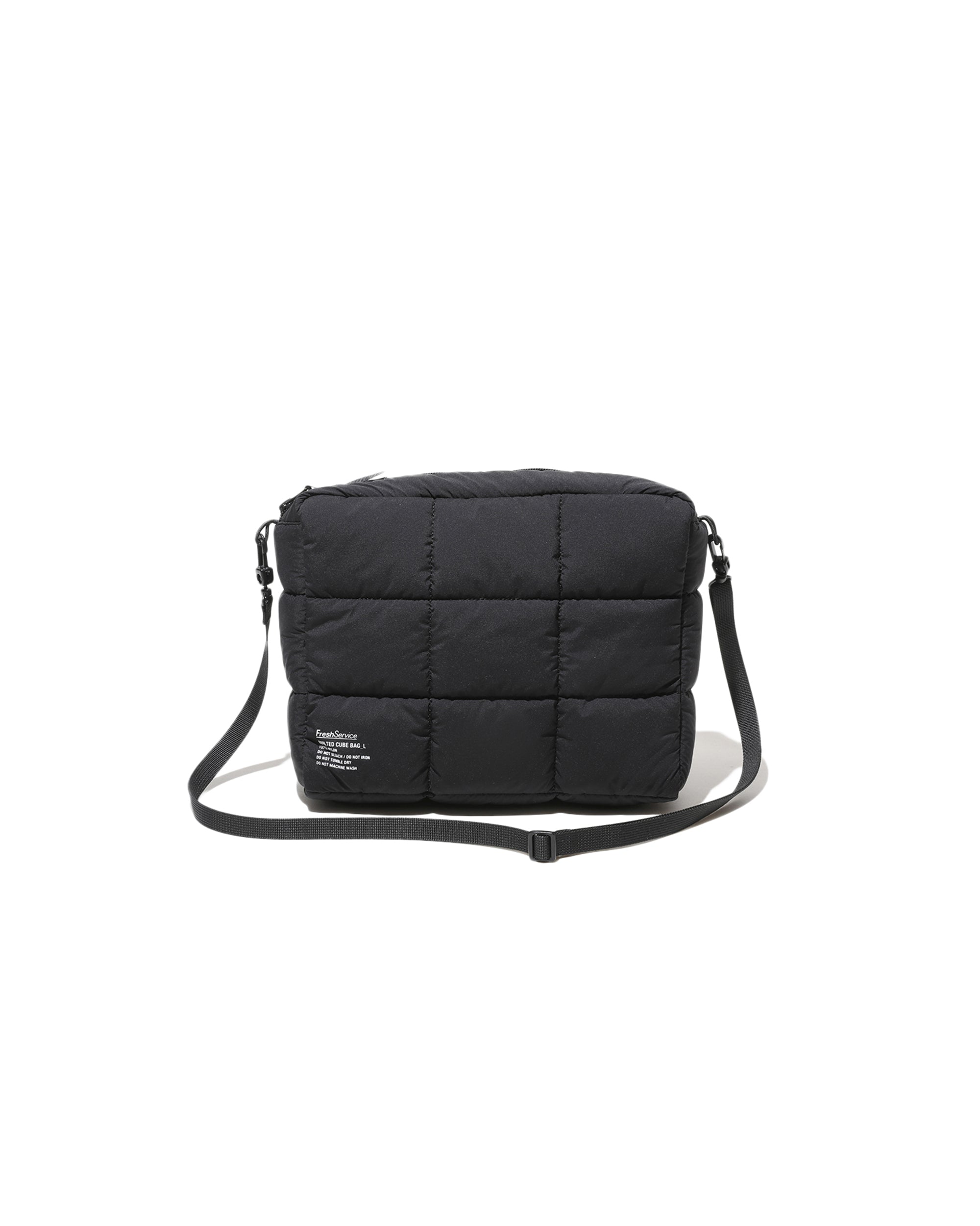 QUILTED CUBE BAG_L