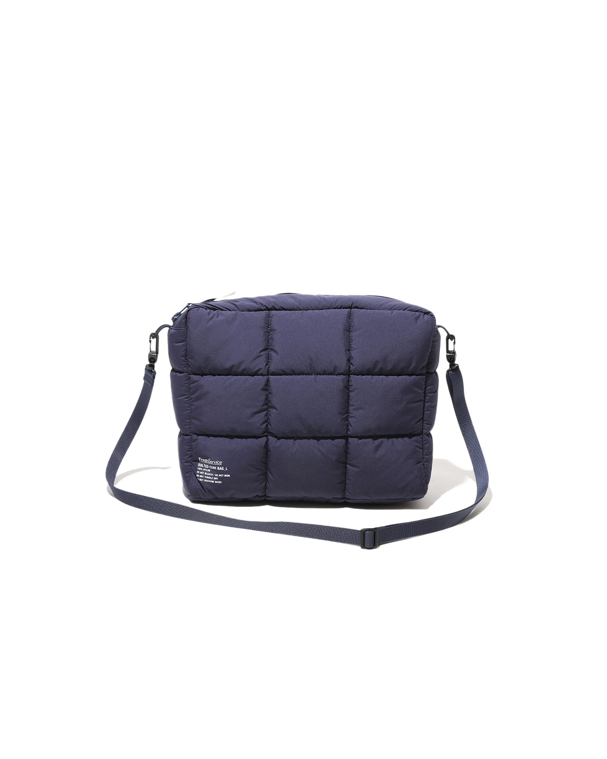 QUILTED CUBE BAG_L