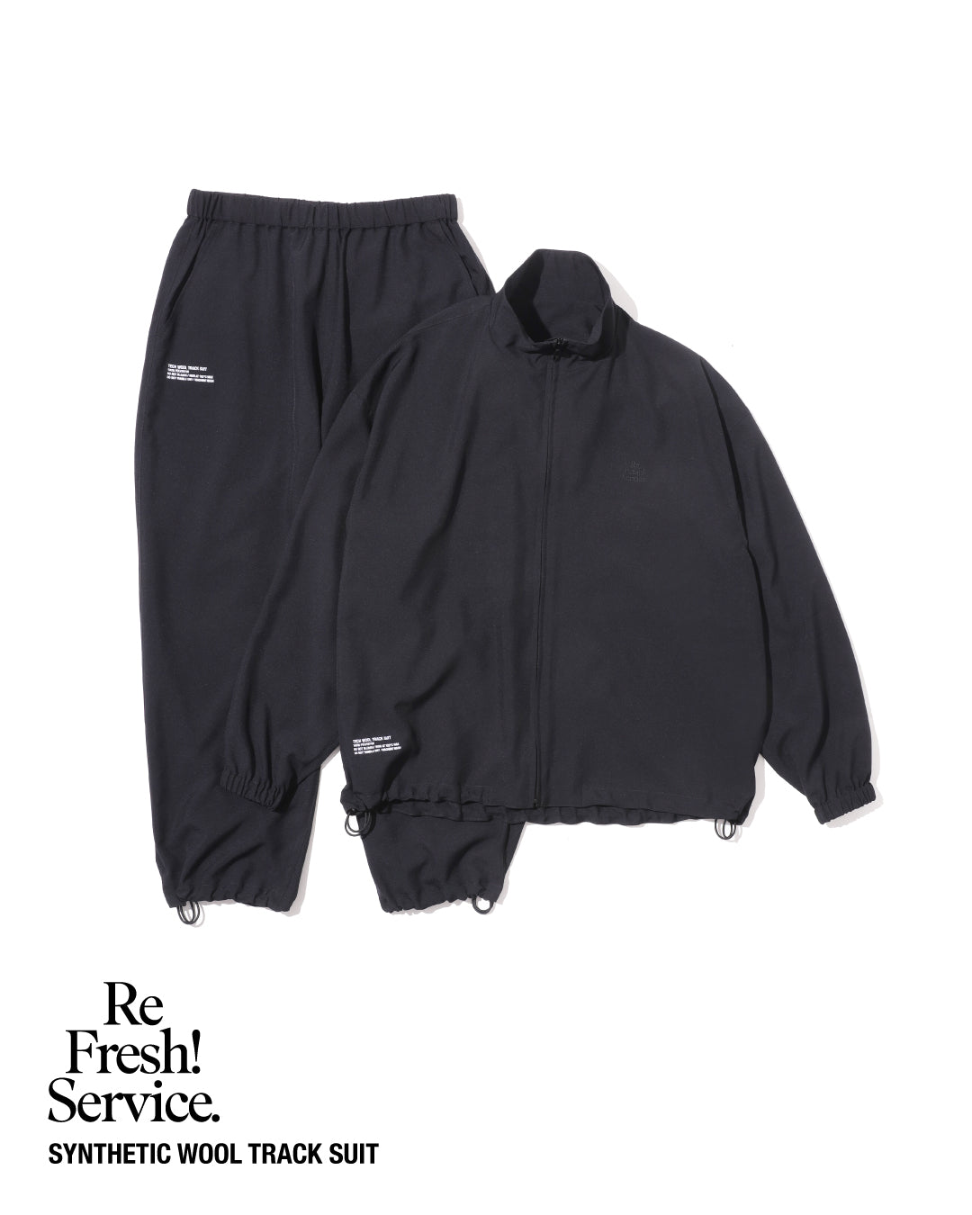 【3/28(土)発売】SYNTHETIC WOOL TRACK SUIT