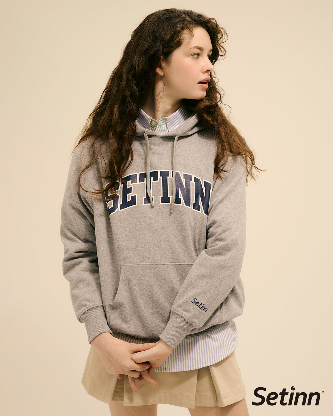 College Logo Hoodie