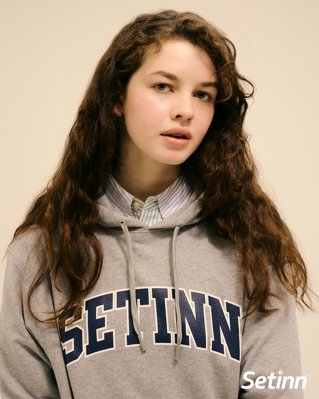 College Logo Hoodie