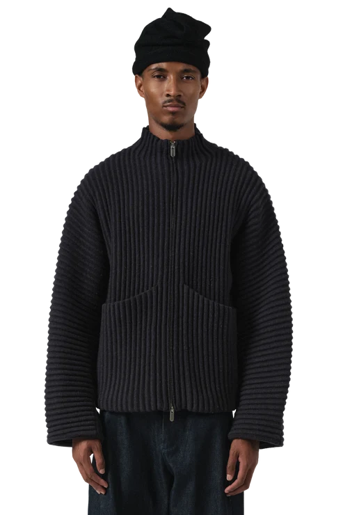 【10/10(土)発売】GLOBE RIB KNIT CARDIGAN